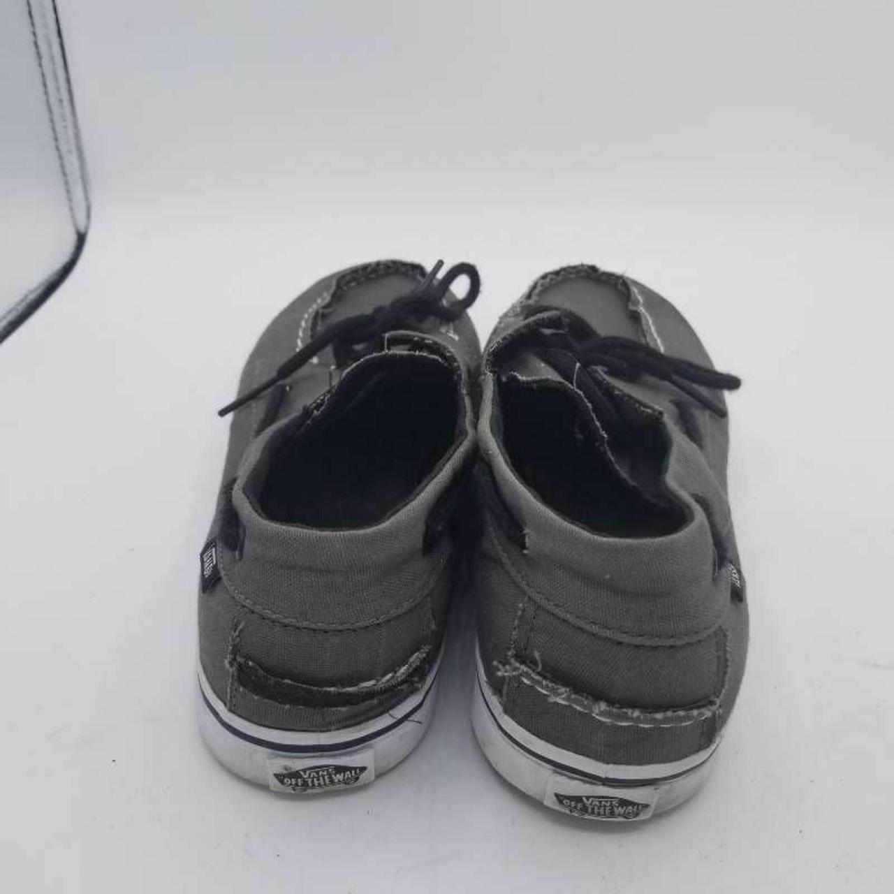 Vans Unisex Sneakers Gray TB4R Lace Up Low Top Moc... - Depop