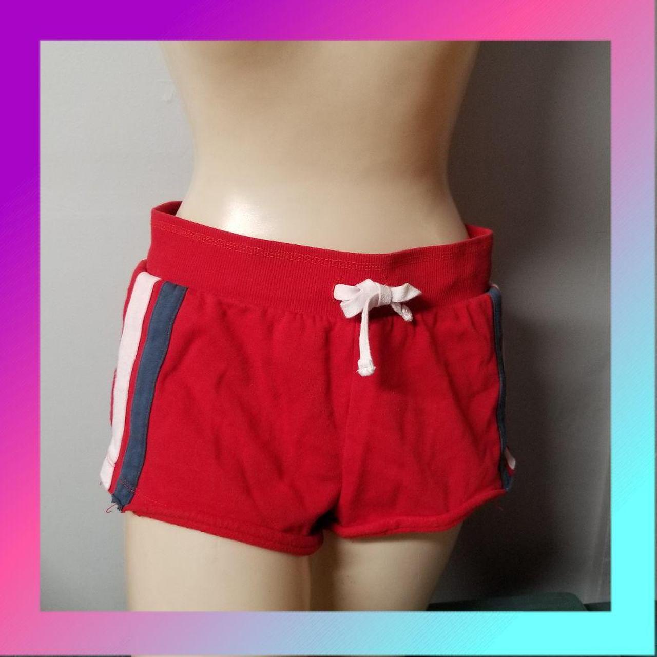 Product Image 1 - Stripe sweat shorts size medium