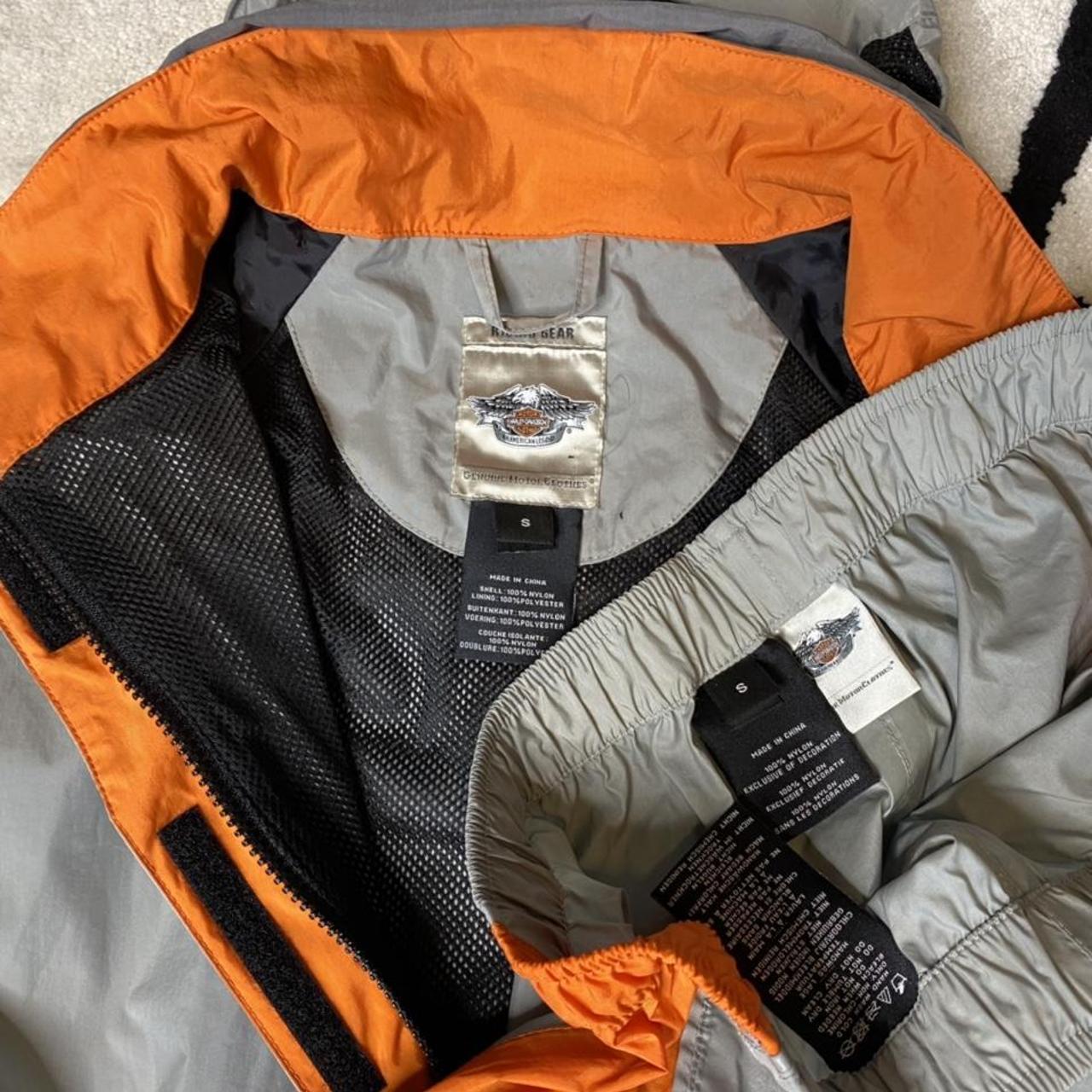 Harley Davidson Reflective Waterproof Rain... - Depop