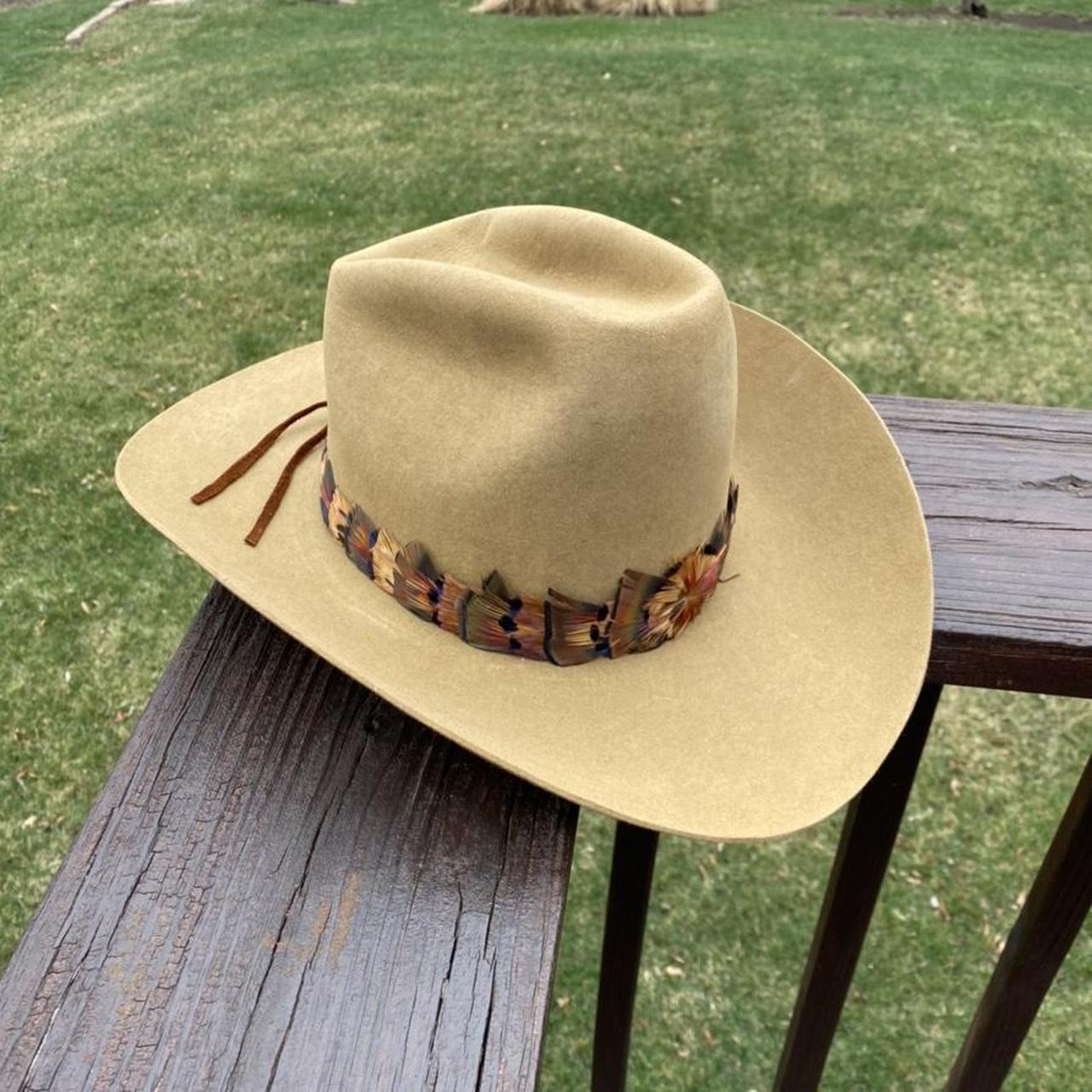 Stetson Men's Tan Hat Depop