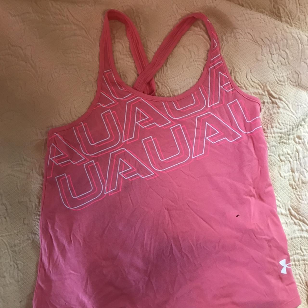 under armour charged pink