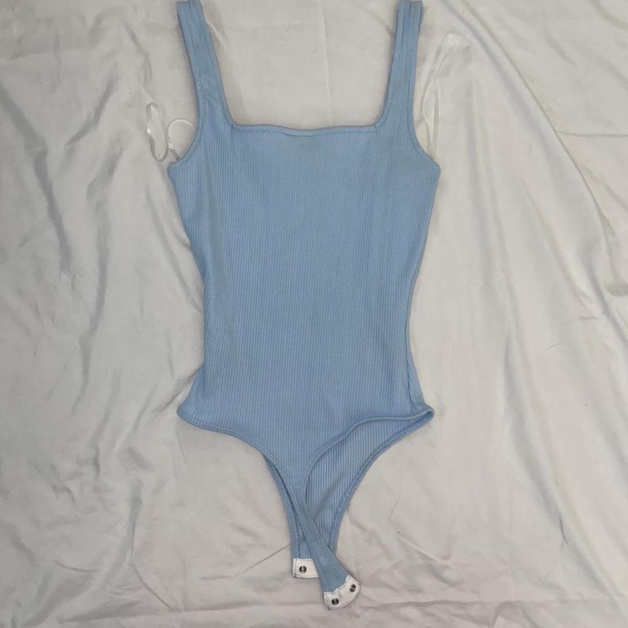 Tillys Women's Blue Bodysuit (2)