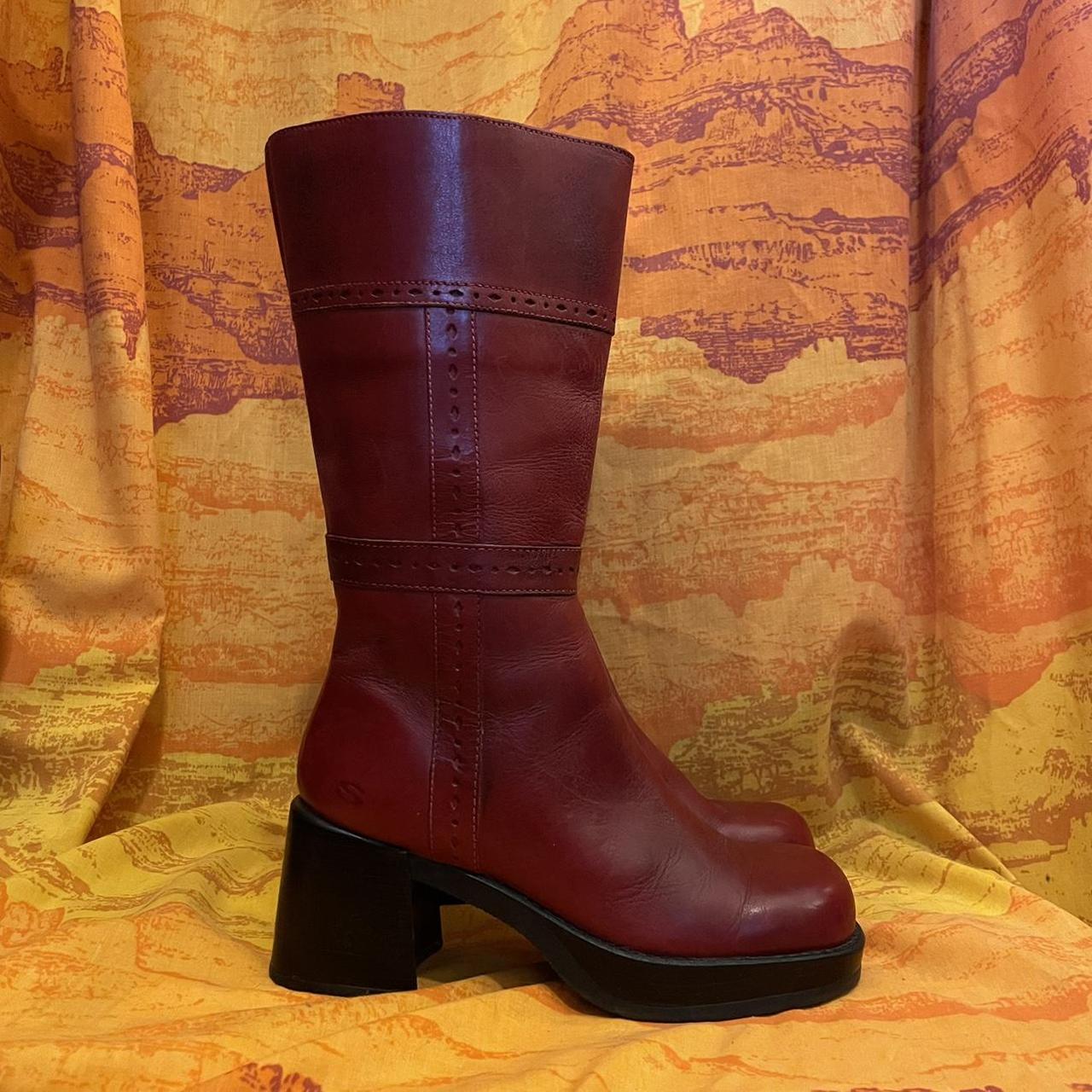 skechers platform boot