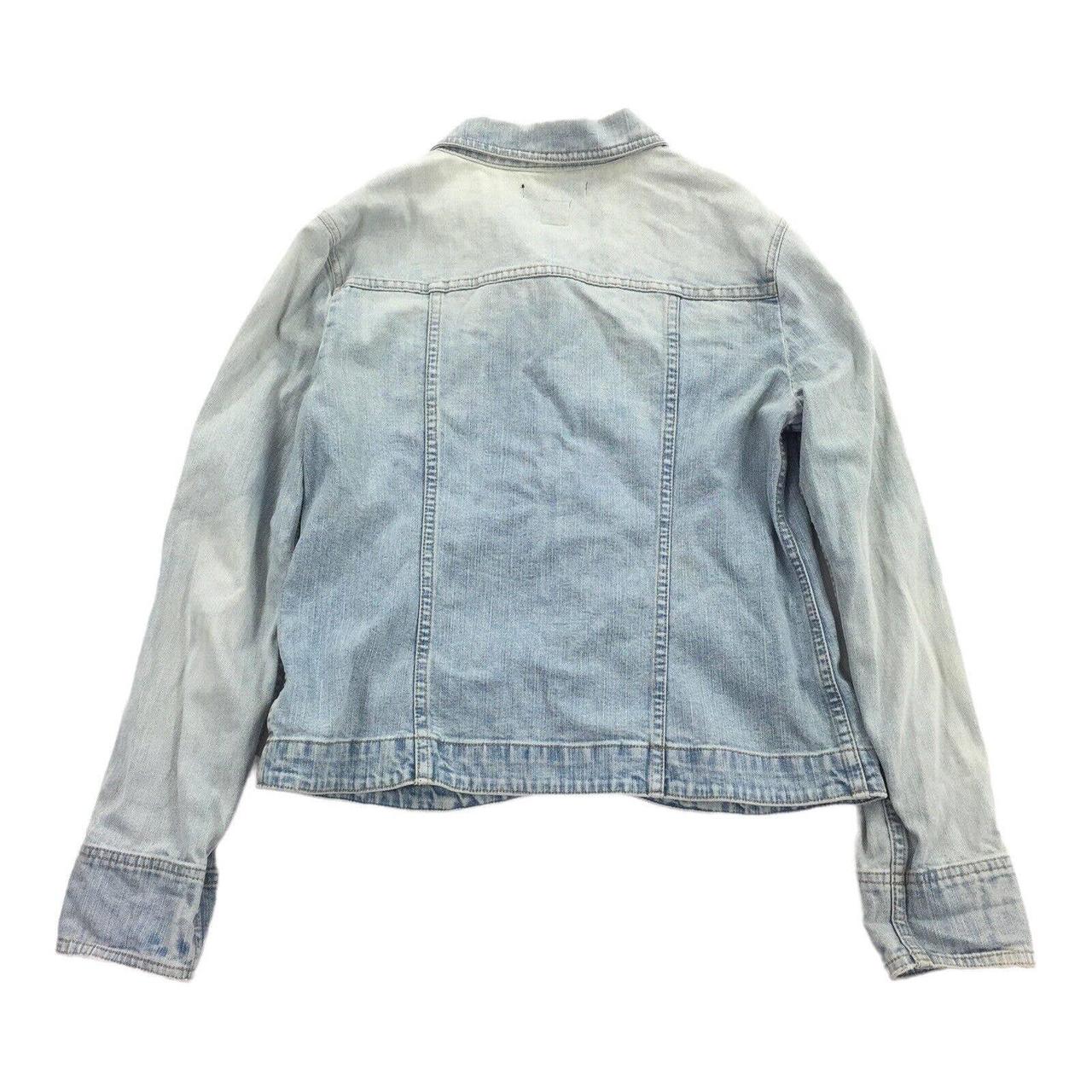 Gap Stretch Denim Jean Jacket Size:... - Depop