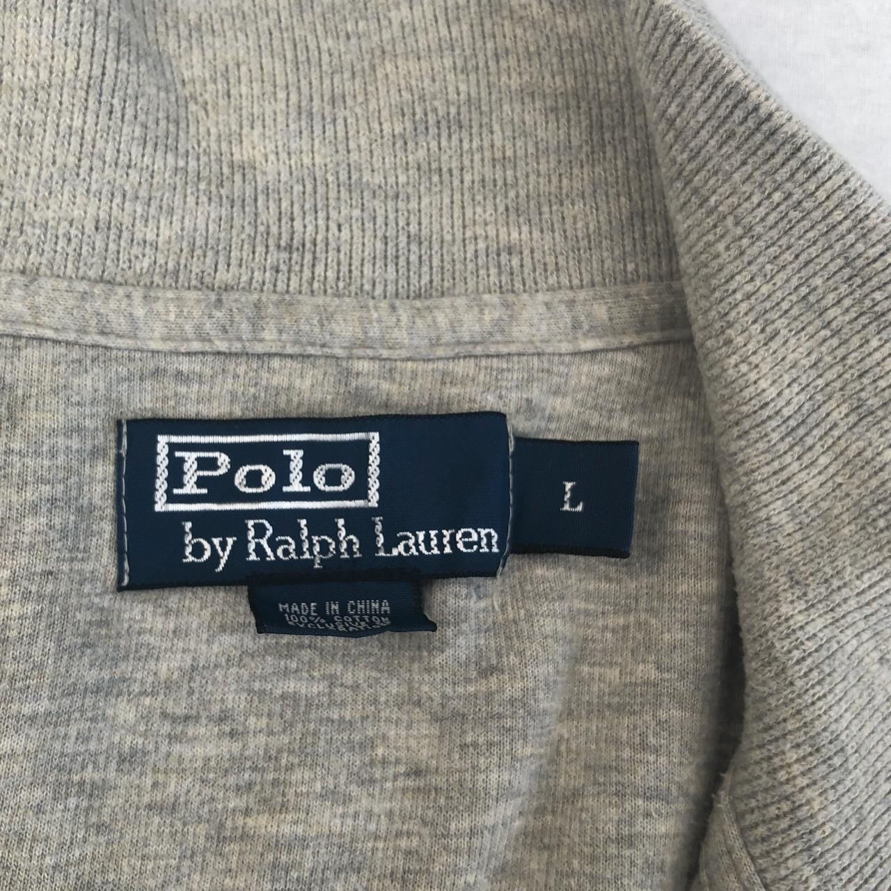 Mens Ralph Lauren Quarter zip Size: Large Colour:... - Depop