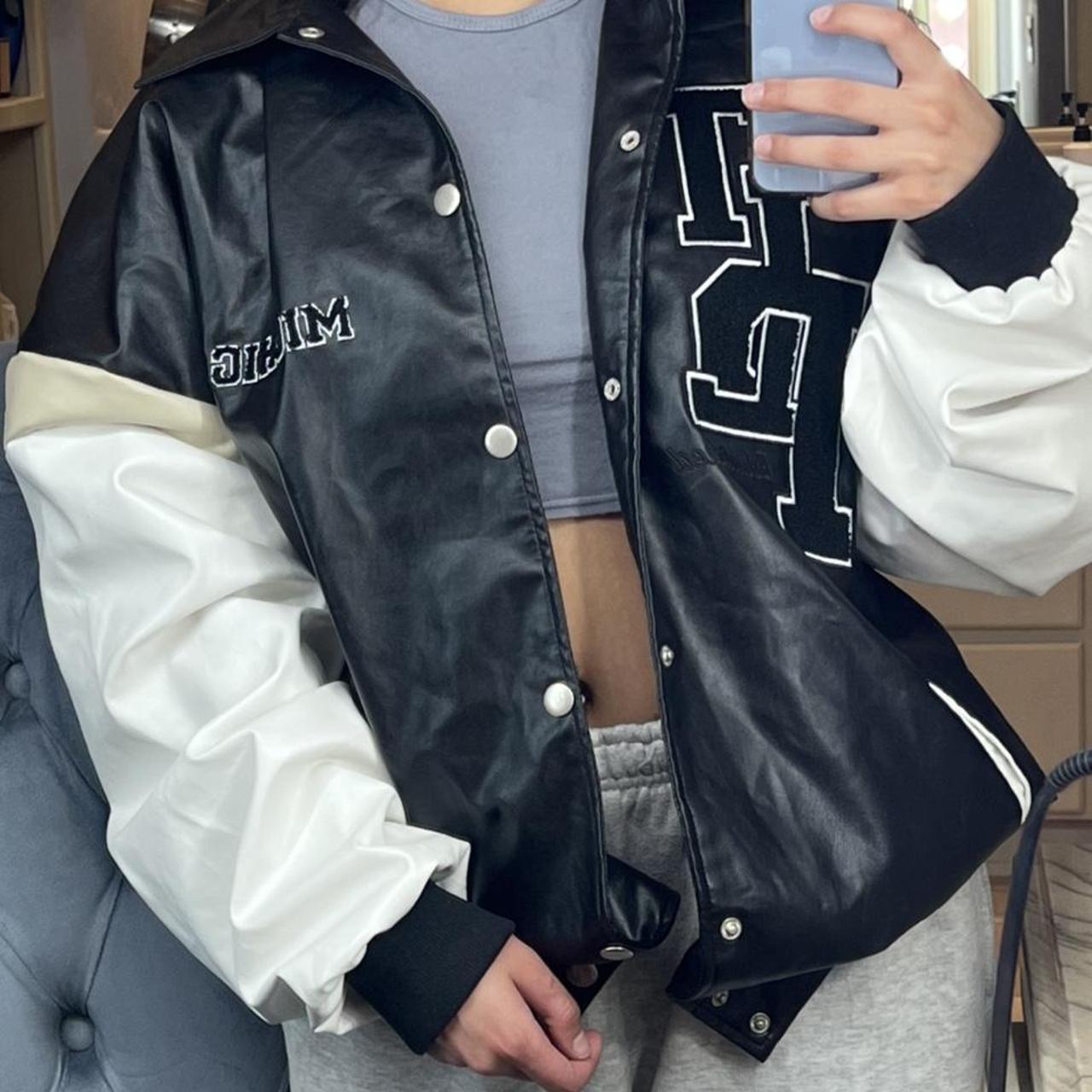 PLT varsity jacket brand new Depop