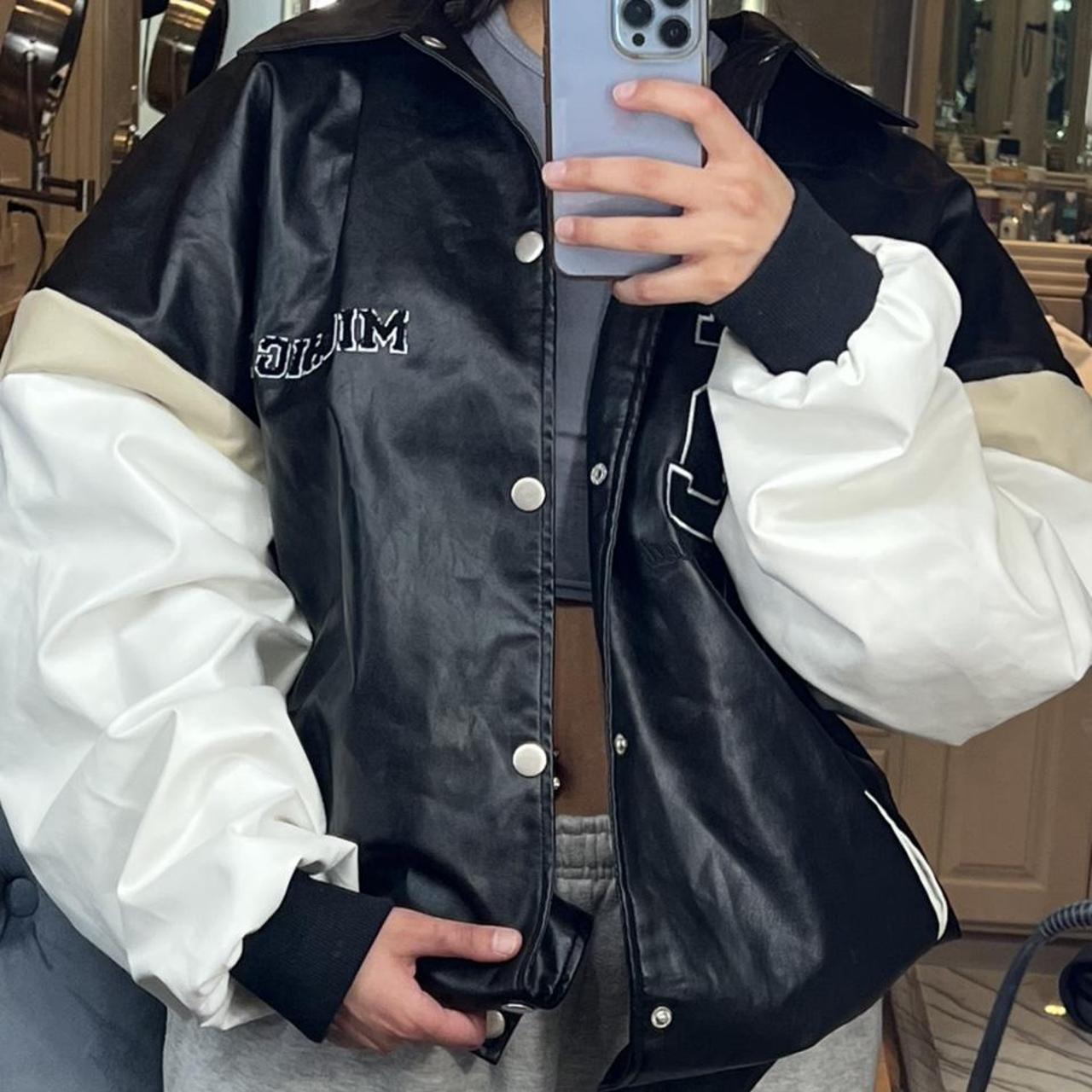 PLT varsity jacket brand new Depop