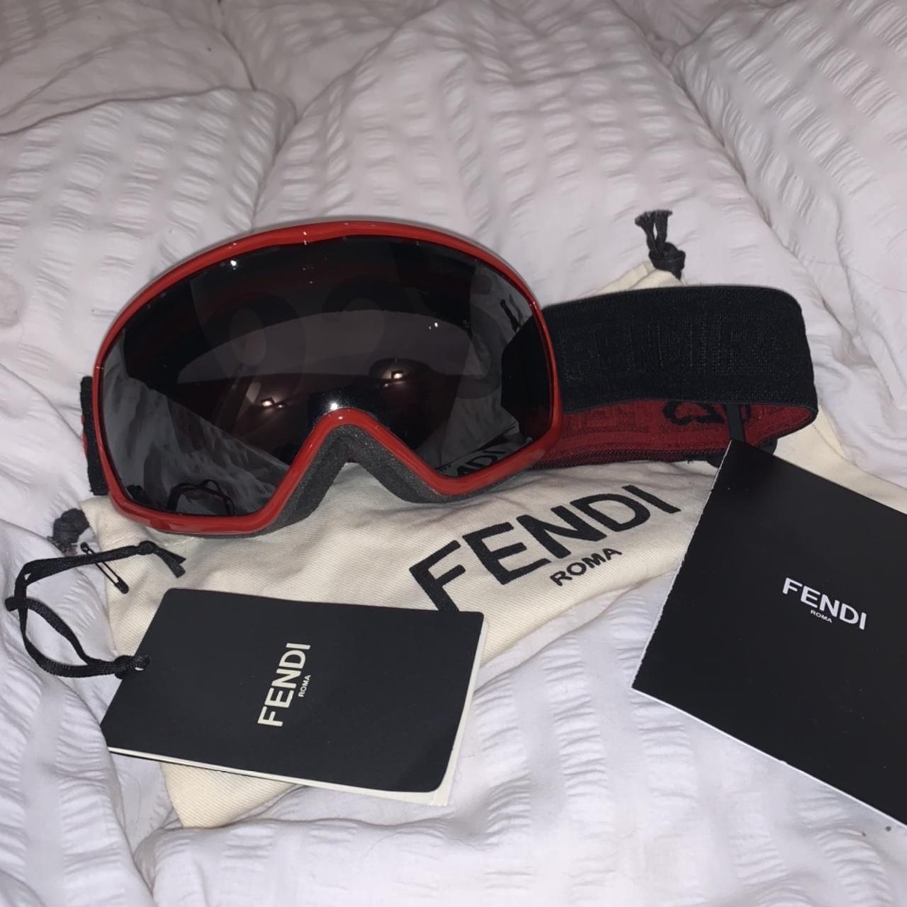 Fendi snow outlet goggles