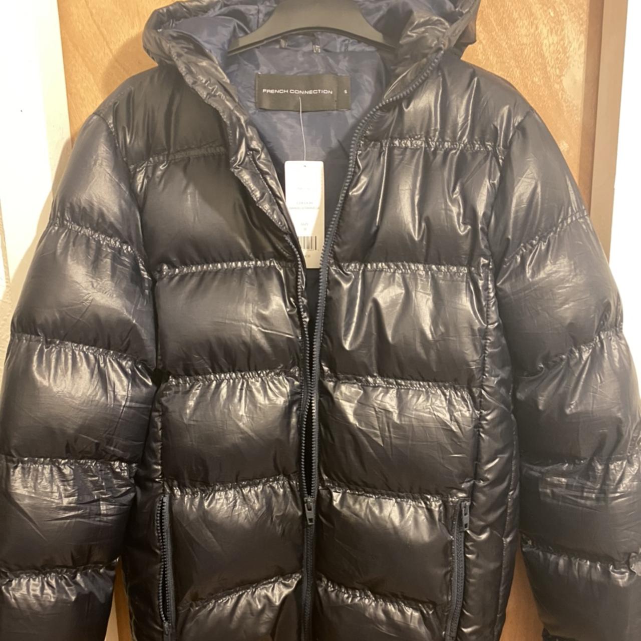 MENS FRENCH CONNECTION UK BOMBER JACKET 100%... - Depop