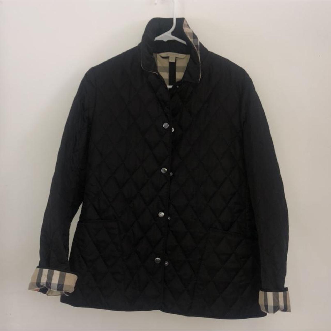 Burberry classic on sale quilted jacket sale