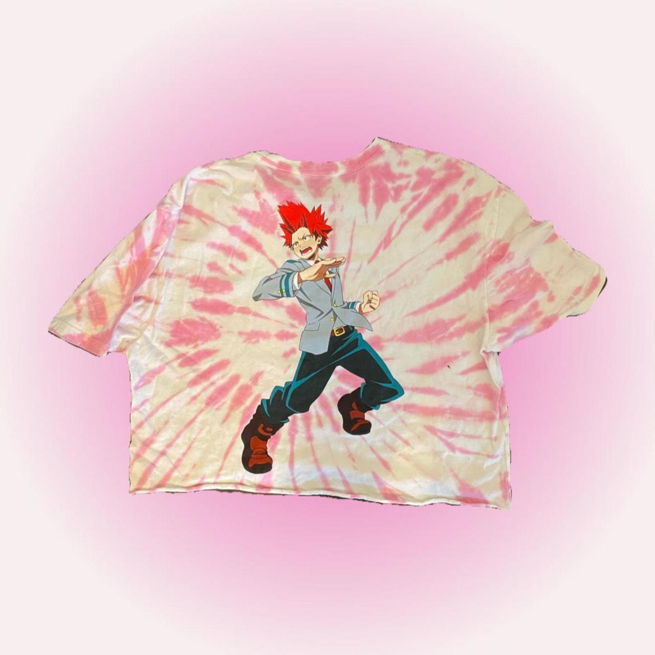 my hero academia tie dye shirt