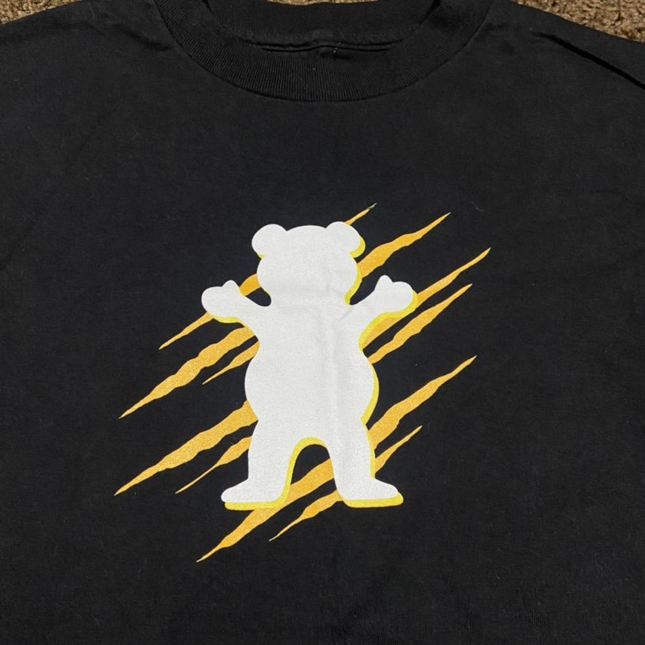 Grizzly Griptape mens bear slash long... - Depop