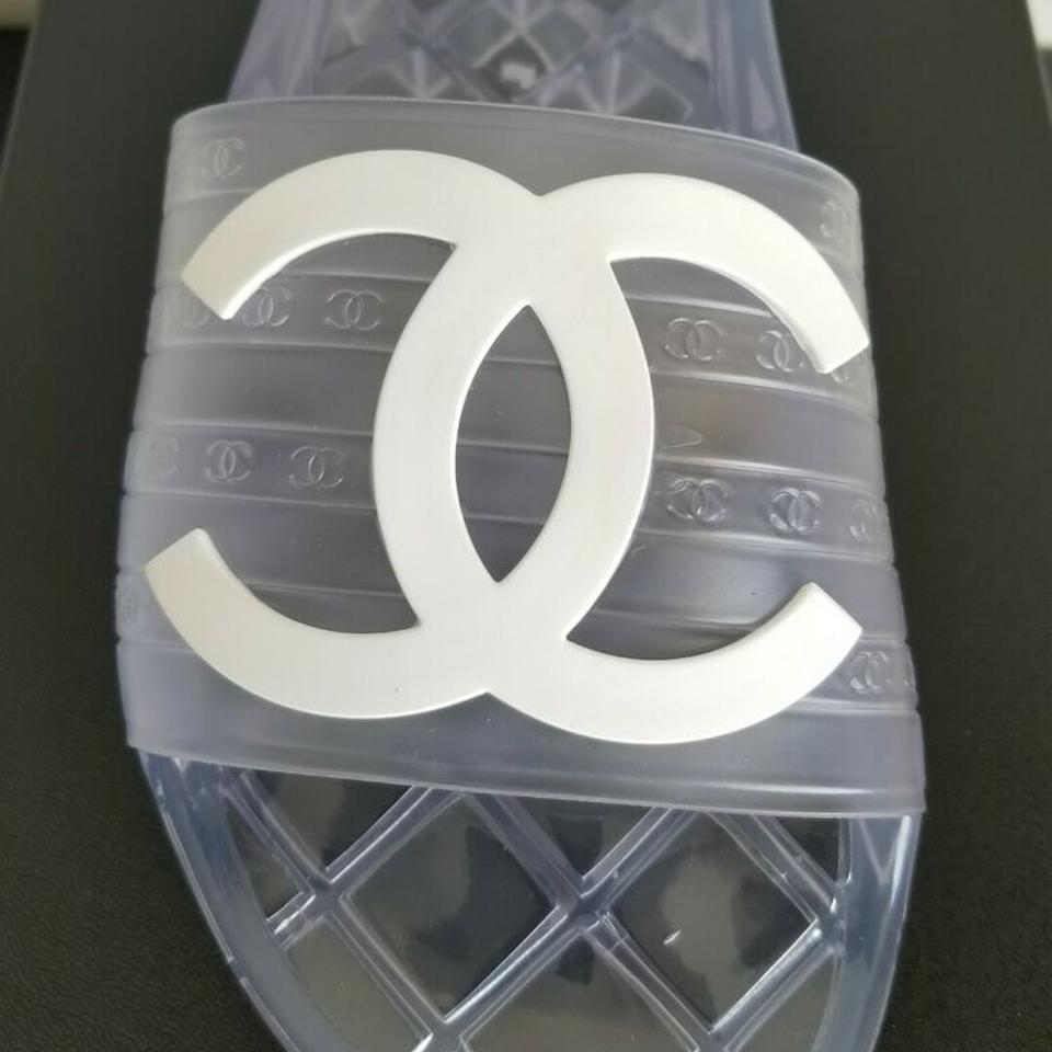 Jelly hot sale chanel slides