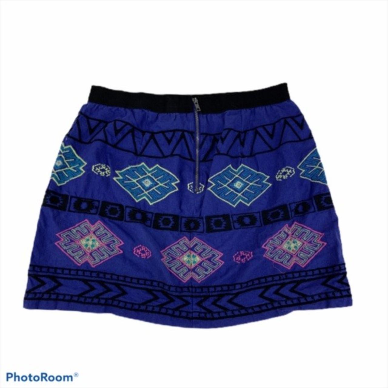 american eagle aztec skirt