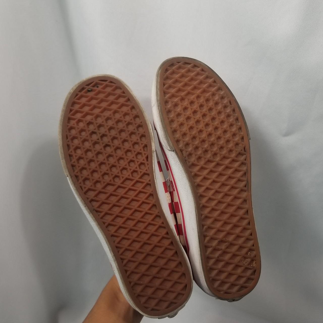 red checkered vans