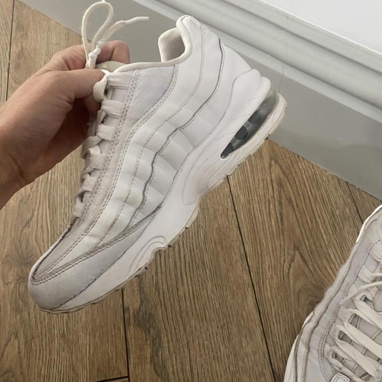 triple white 95s