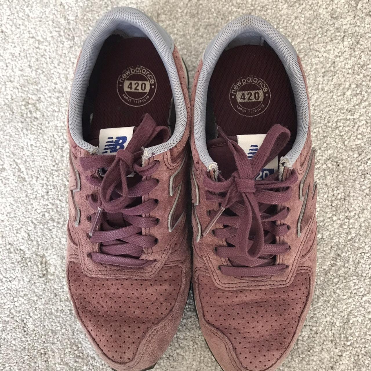 Womens Shoes Burgundy New Balance 420 Womens New Balance 420