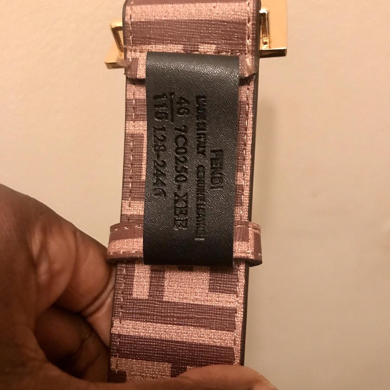 Fendi Belt (Brown) New Size 34 Authentic Price Depop