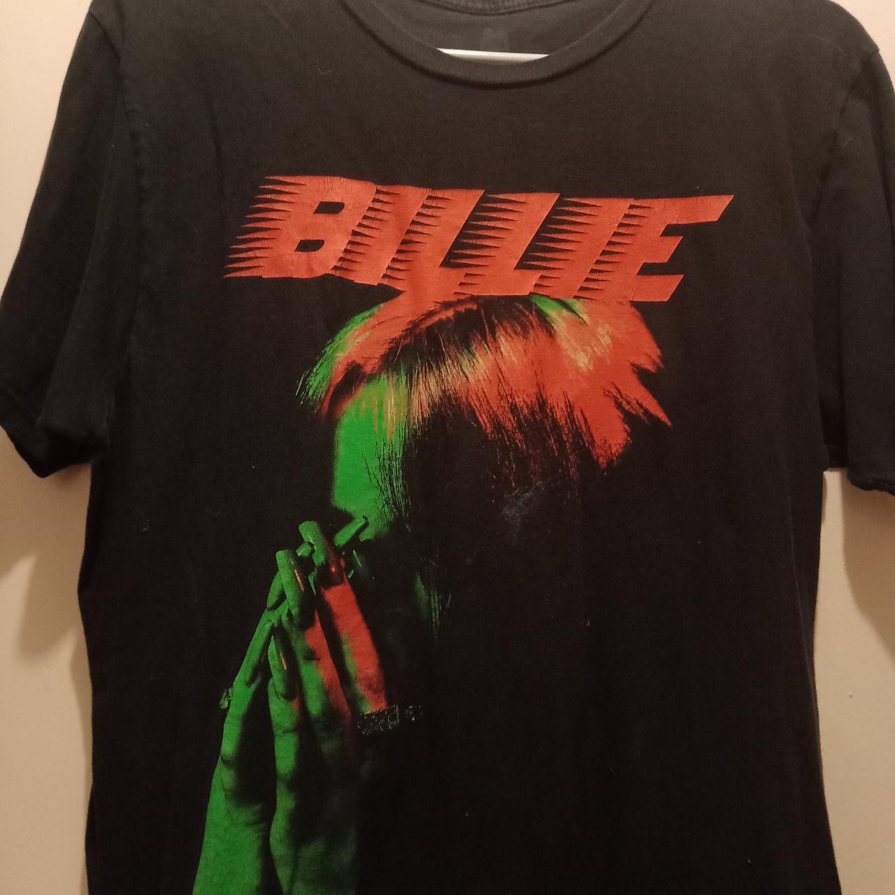 Billie Eilish Black T-Shirt - Depop