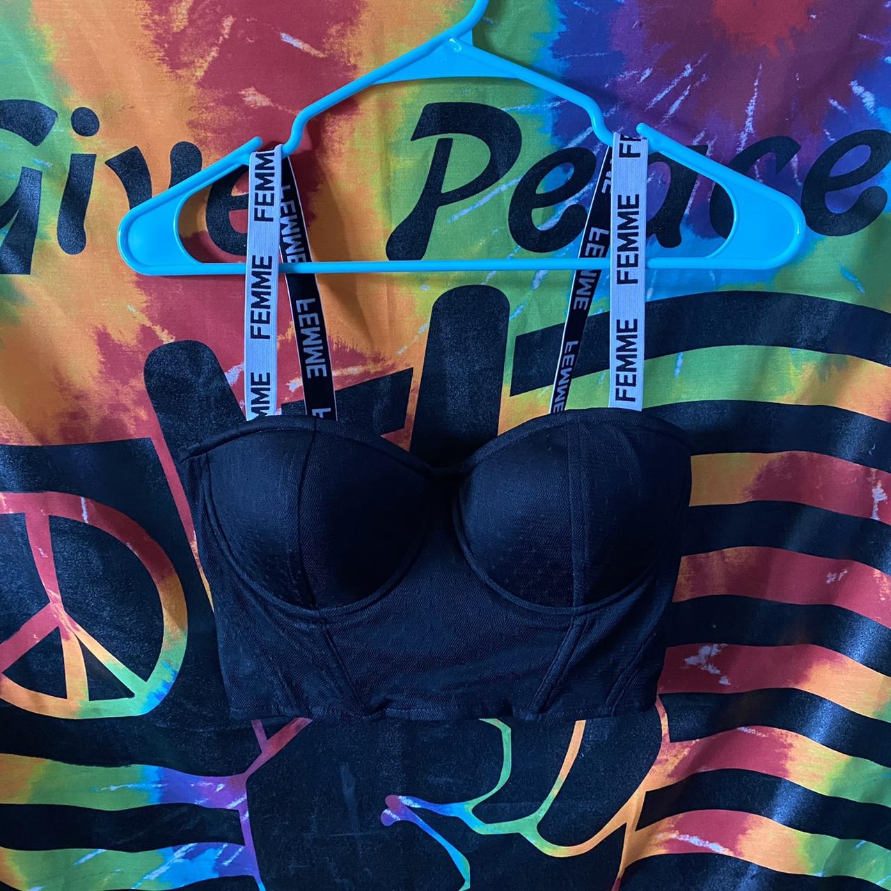 ASOS Women's Black Corset Depop