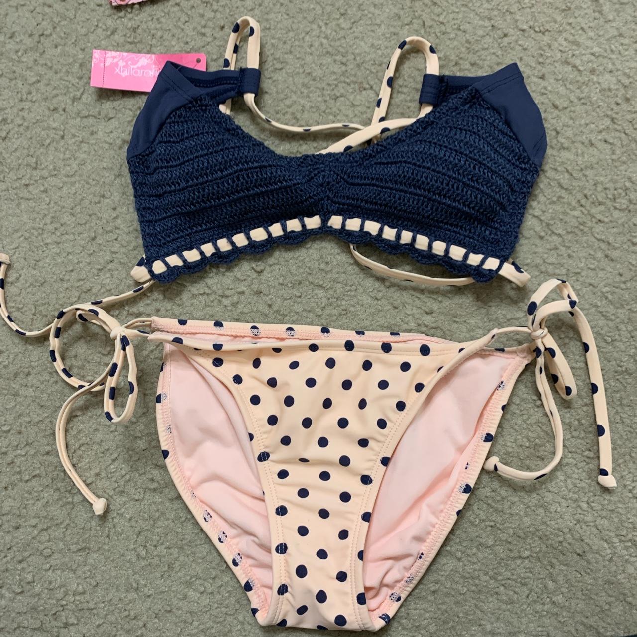 Acacia Swimwear Women's Navy and Pink Bikinis-and-tankini-sets