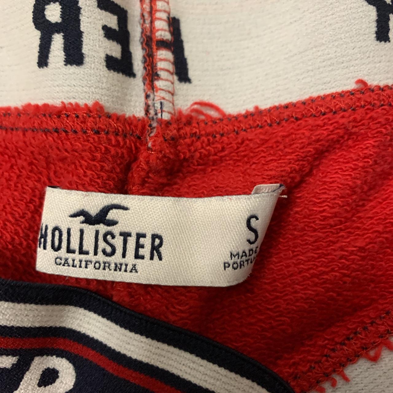 super cute red hollister shorts! prices are always... Depop