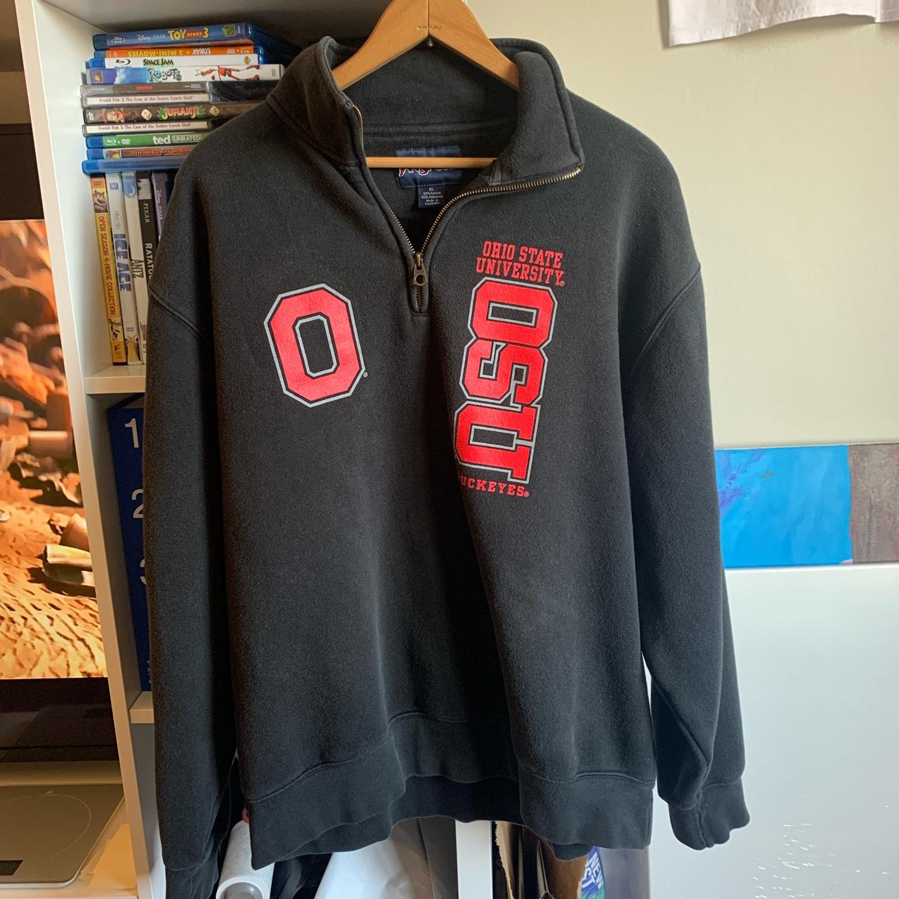 Ohio state university buckeyes jansport sweater with... - Depop