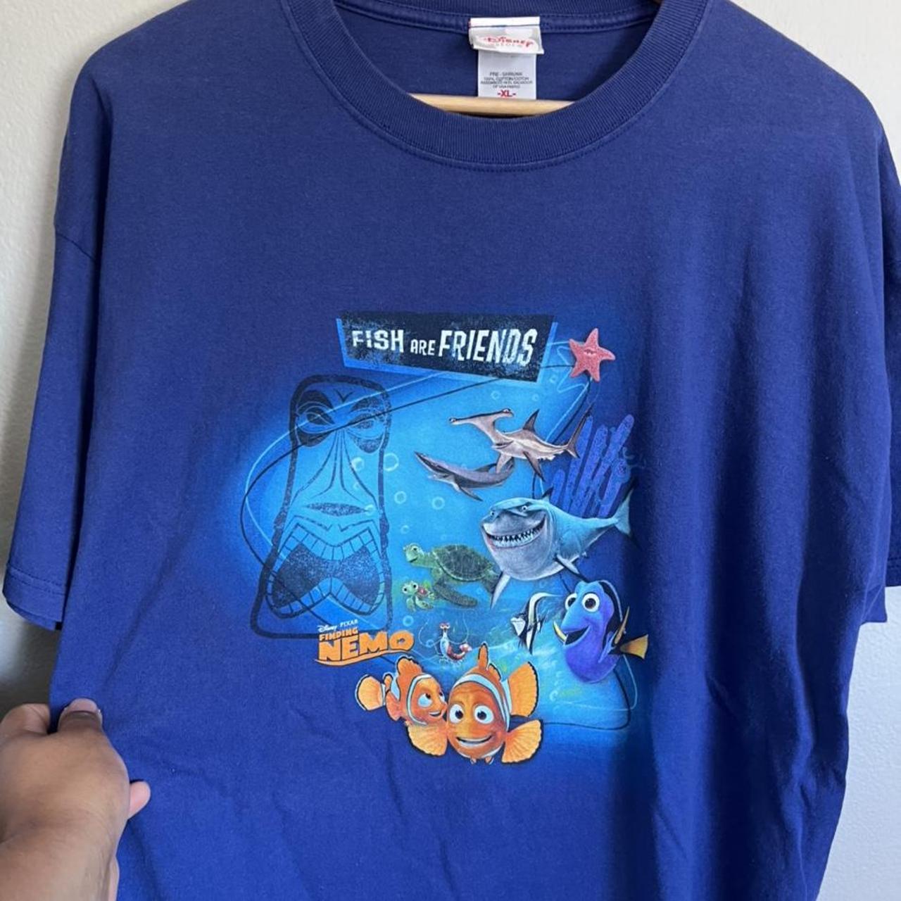 vintage disney movie finding nemo tshirt size XL.... - Depop