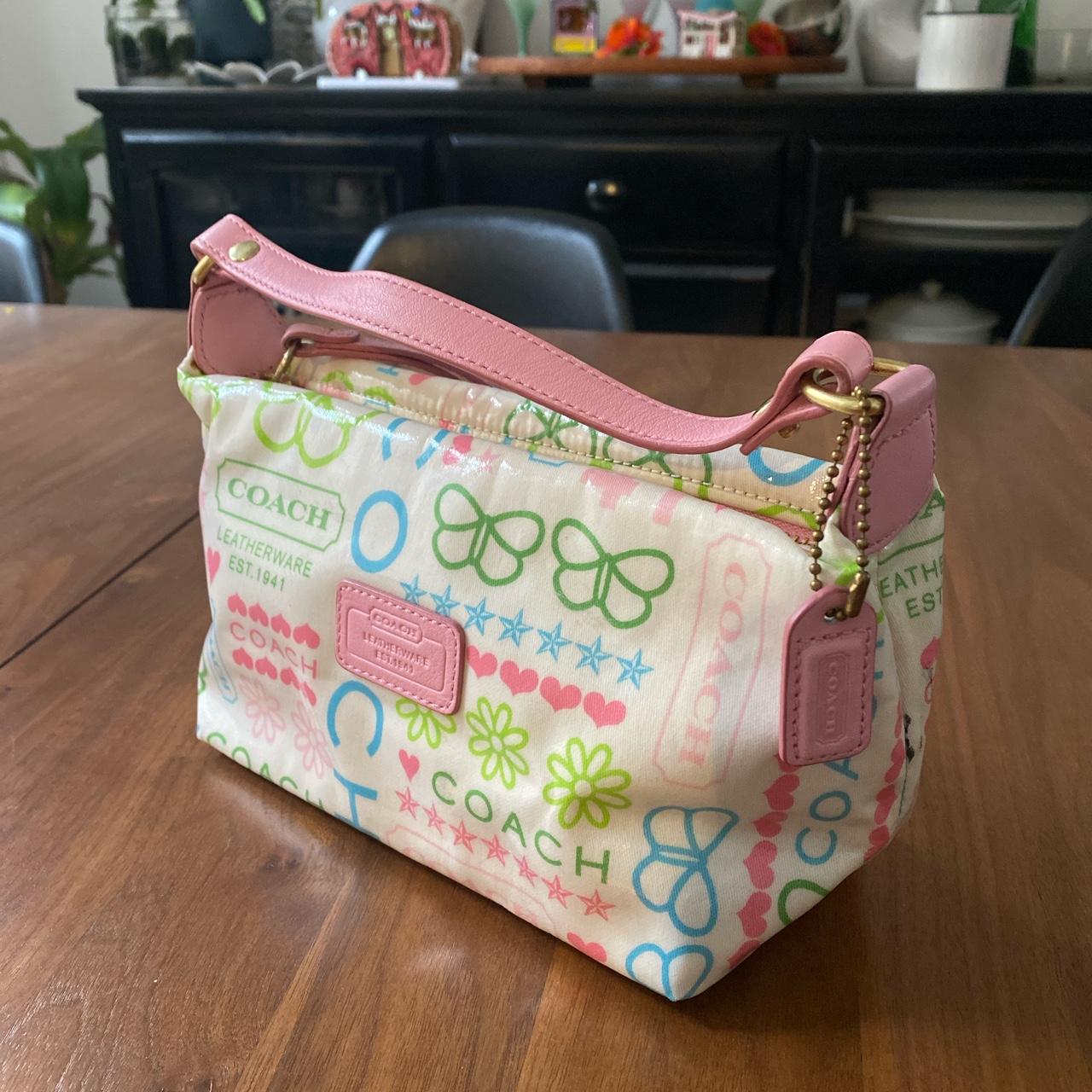 Coach best sale vinyl purse