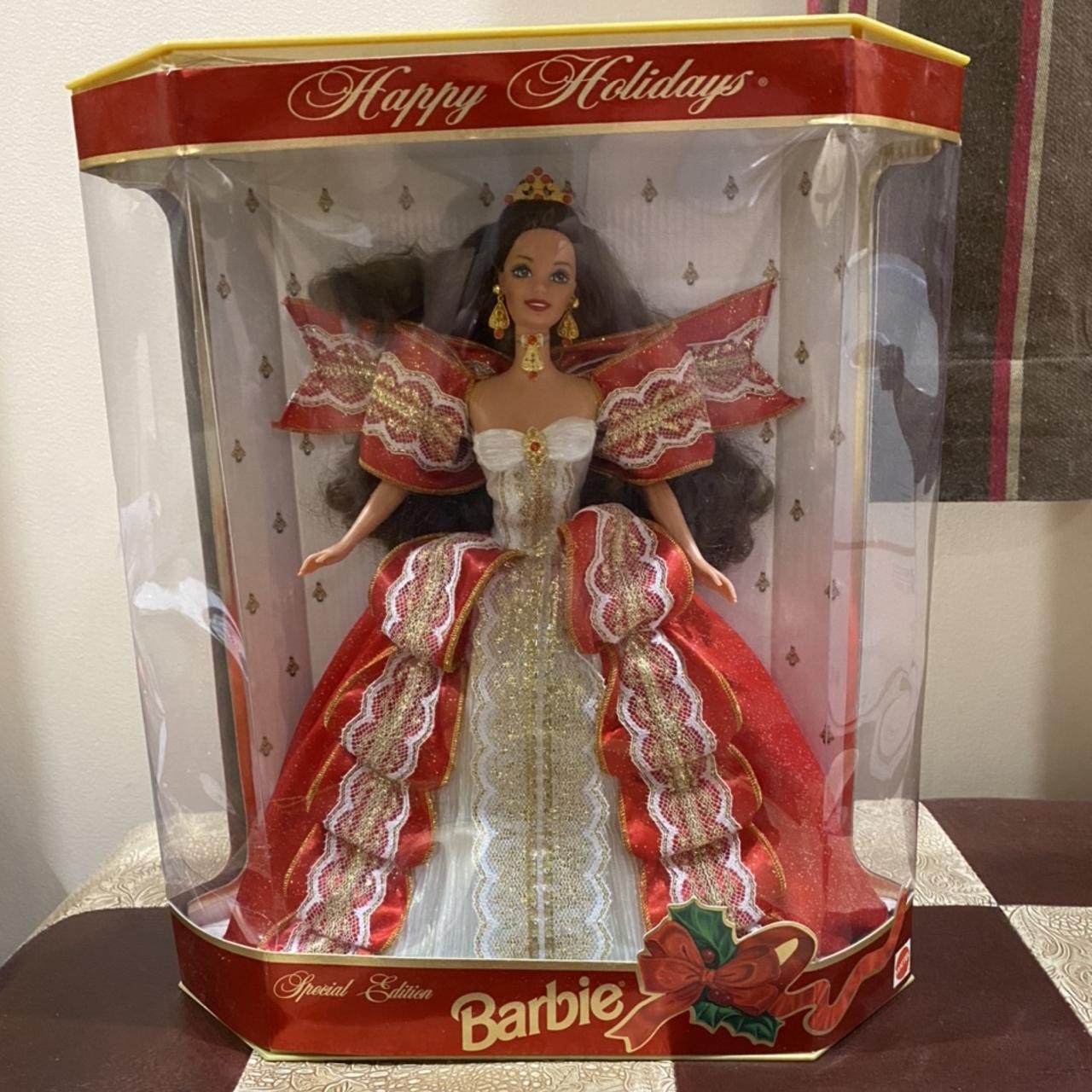 1997 happy holidays discount barbie doll special edition