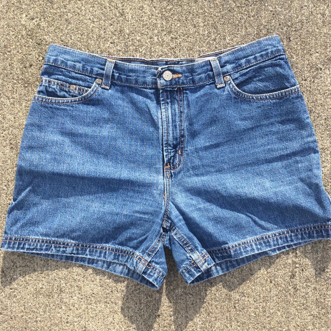 Faded Glory Women's Blue Shorts | Depop