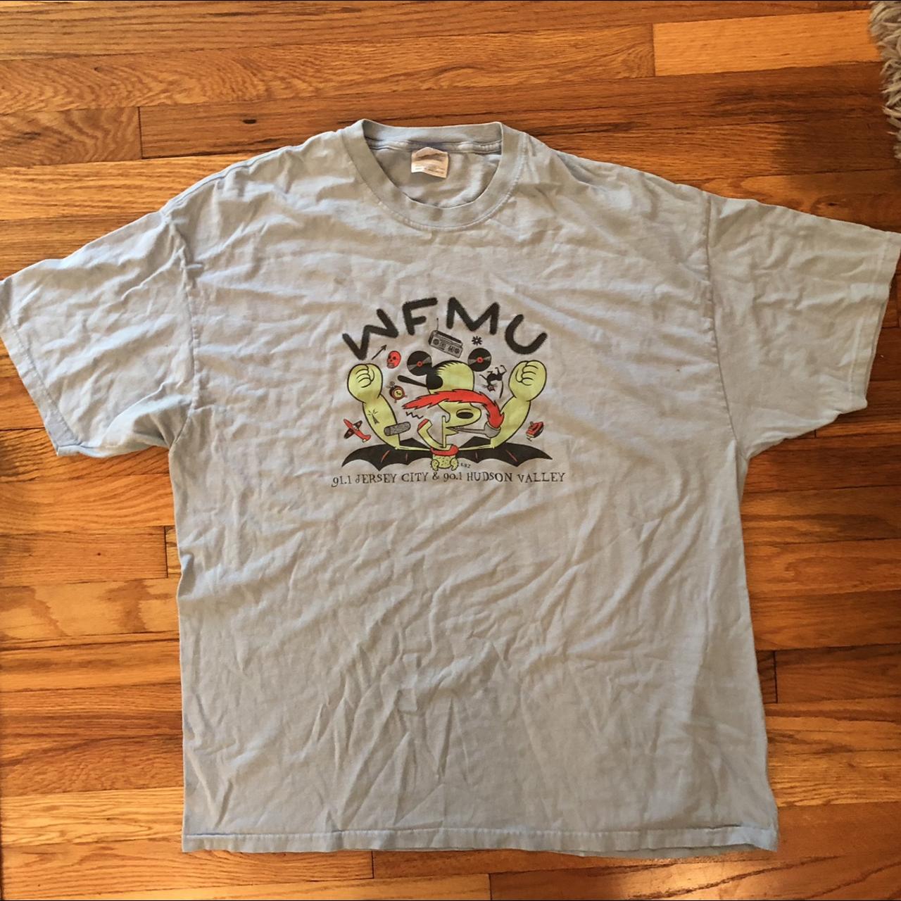 WFMU Stereo T Shirt 91.9 New York Jersey City Historic 