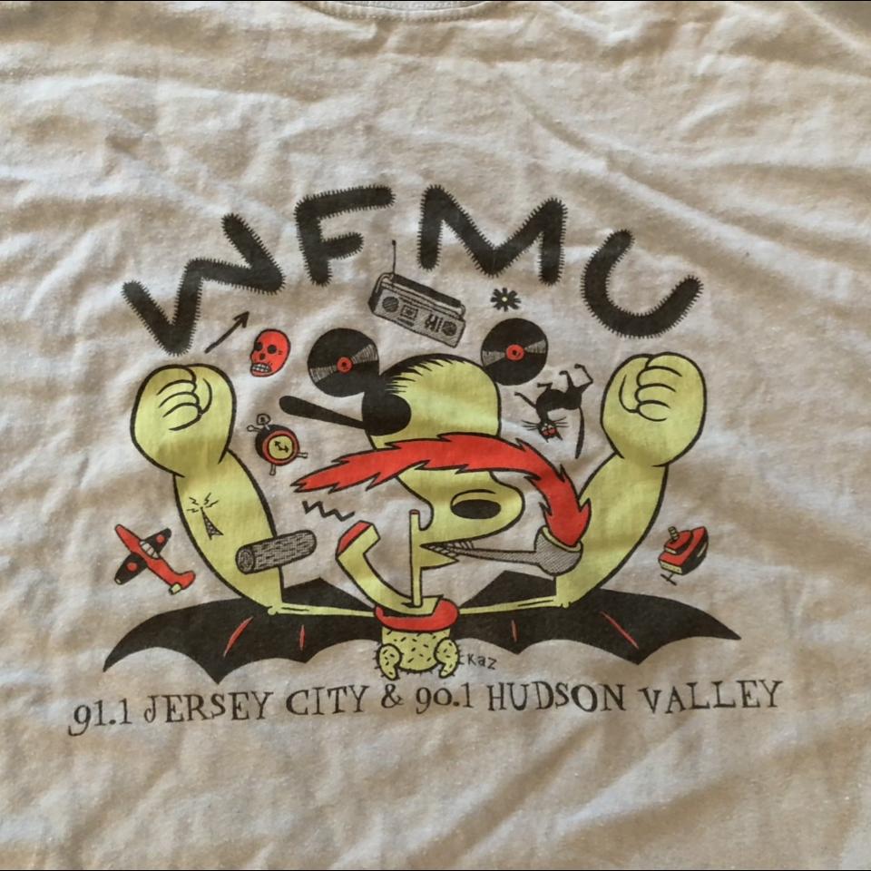 vintage wfmu shirt — recycledlovers blanket jacket