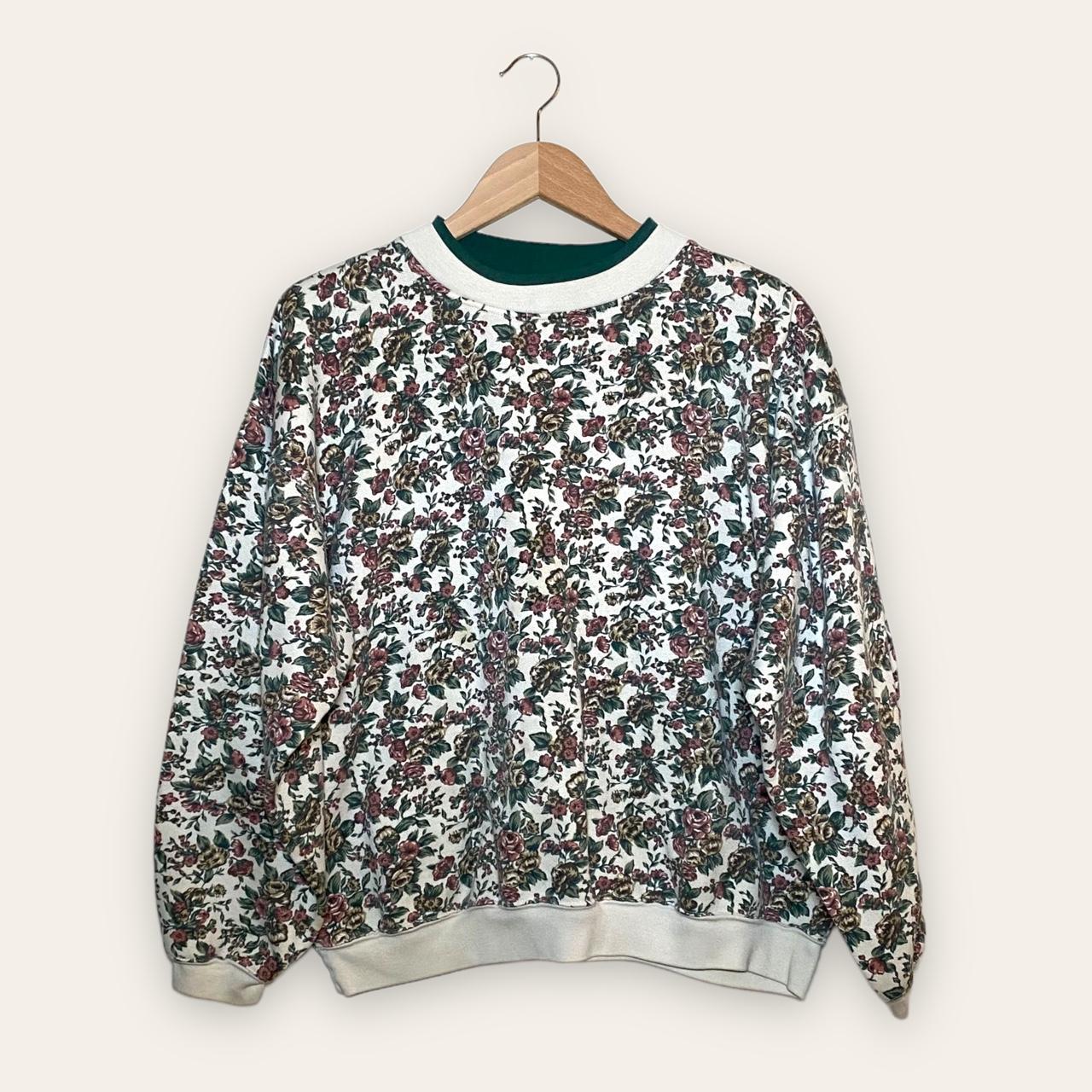 Product Image 1 - vintage floral sweatshirt crewneck grandma