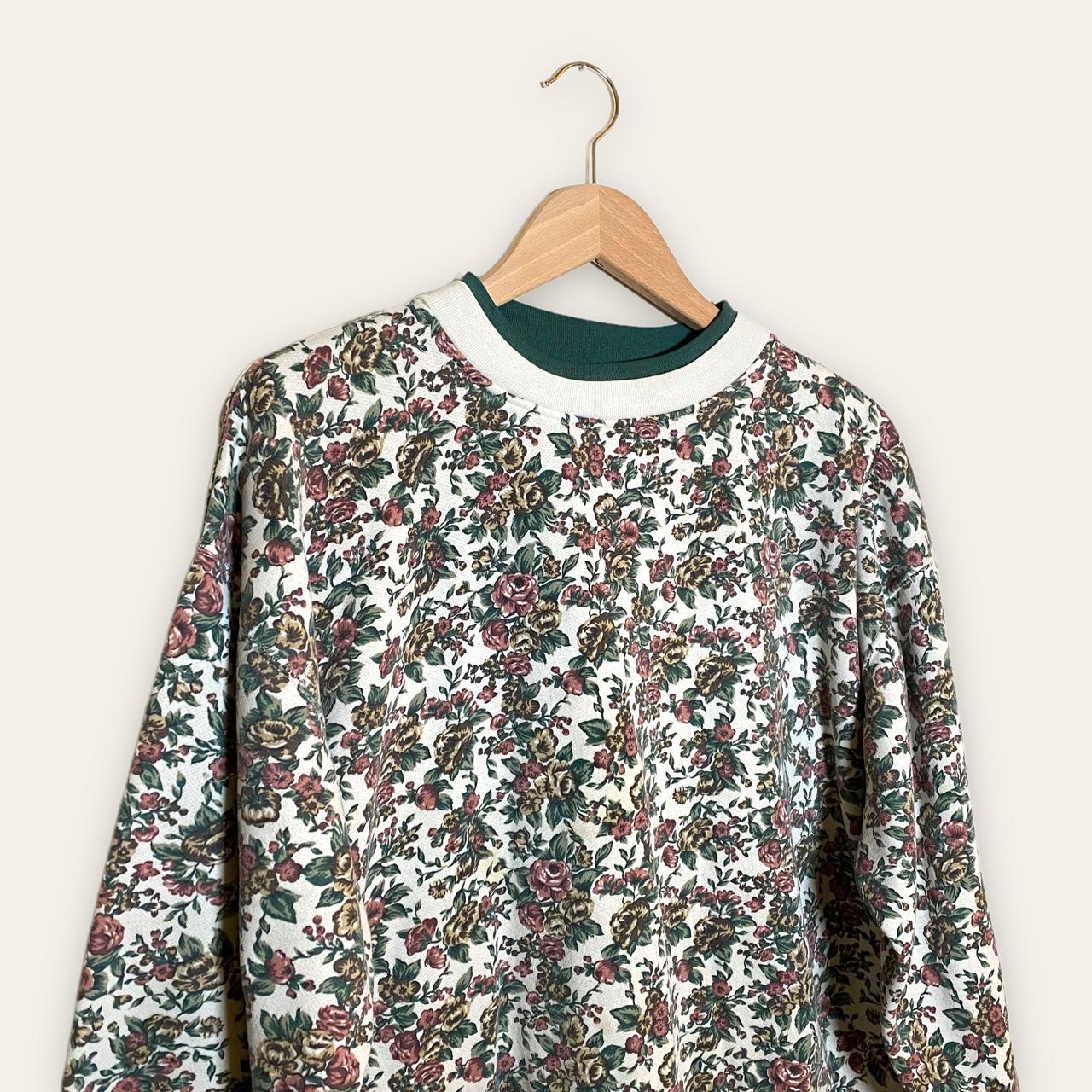 Product Image 2 - vintage floral sweatshirt crewneck grandma