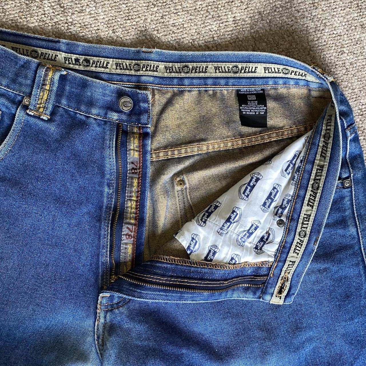 Rare vintage Pelle Pelle jeans. These are mega... - Depop