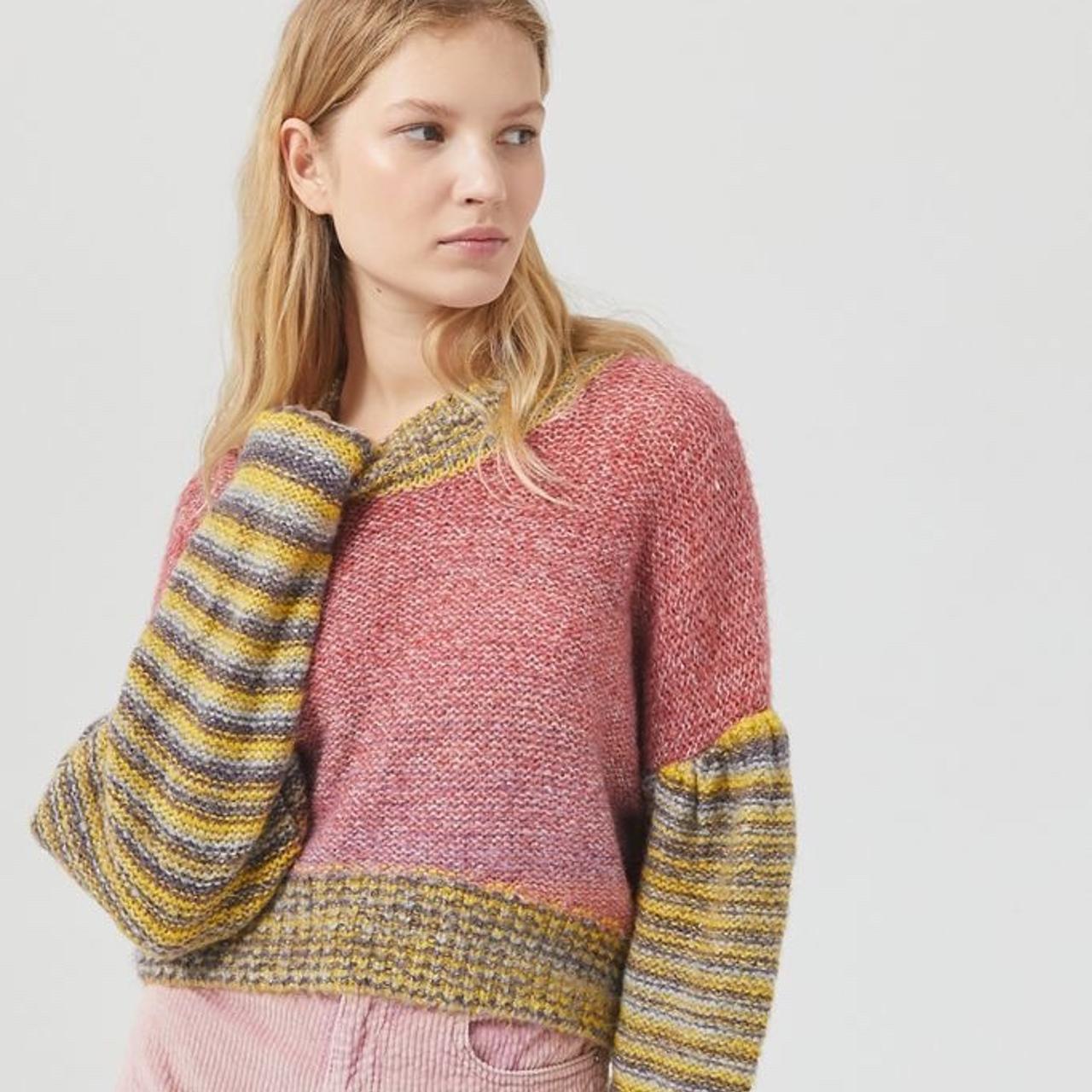 Urban outfitters hot sale colorful sweater