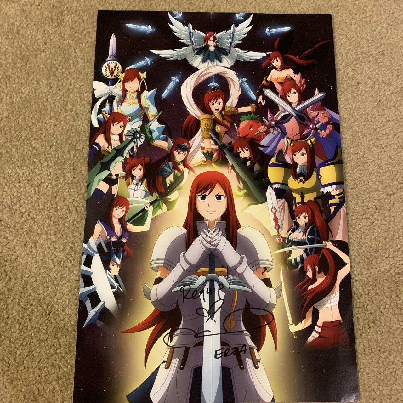 Colleen Clinkenbeard Erza Scarlet Fairy Tail manga | Depop