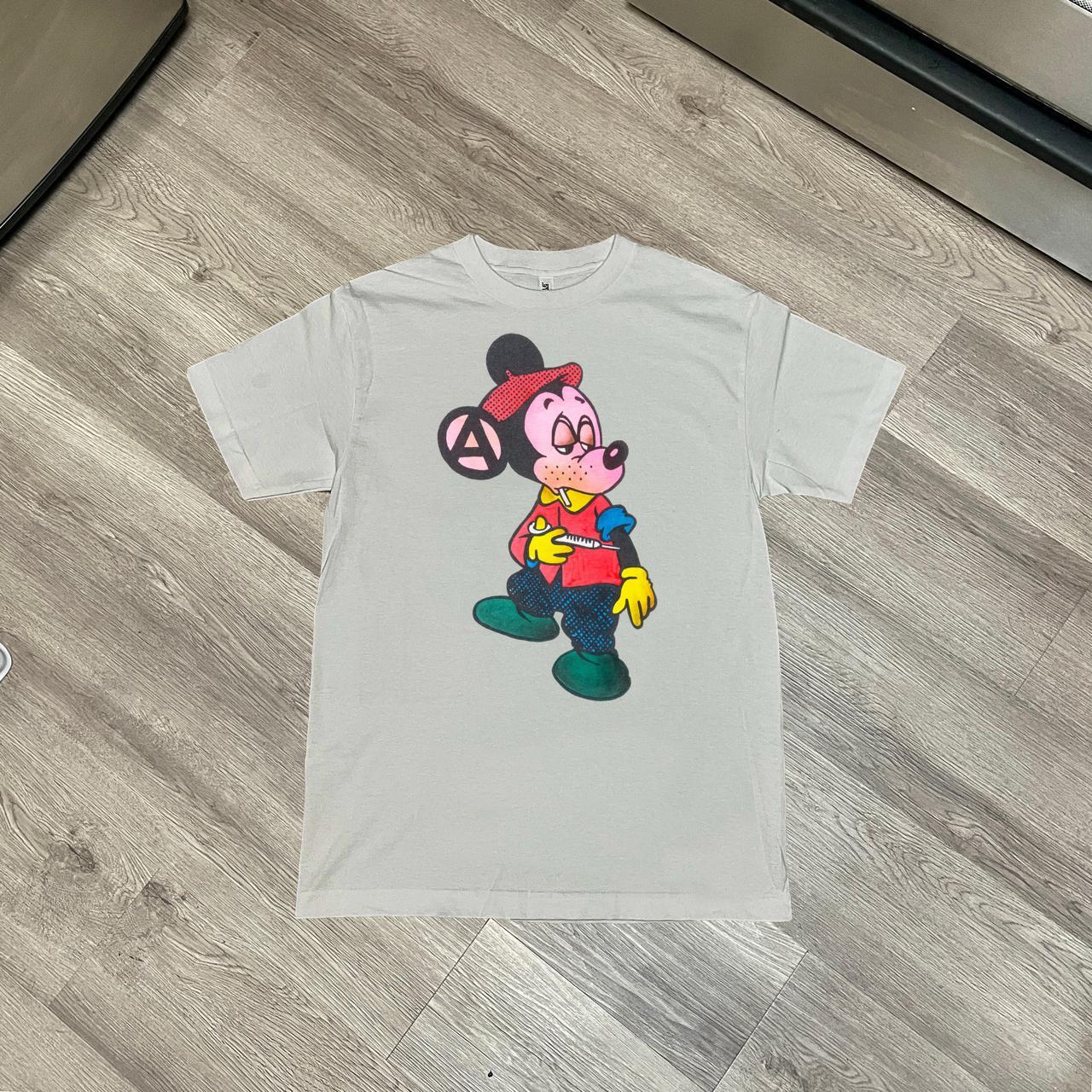 mickey junkie tee All Sizes High-quality print and... - Depop