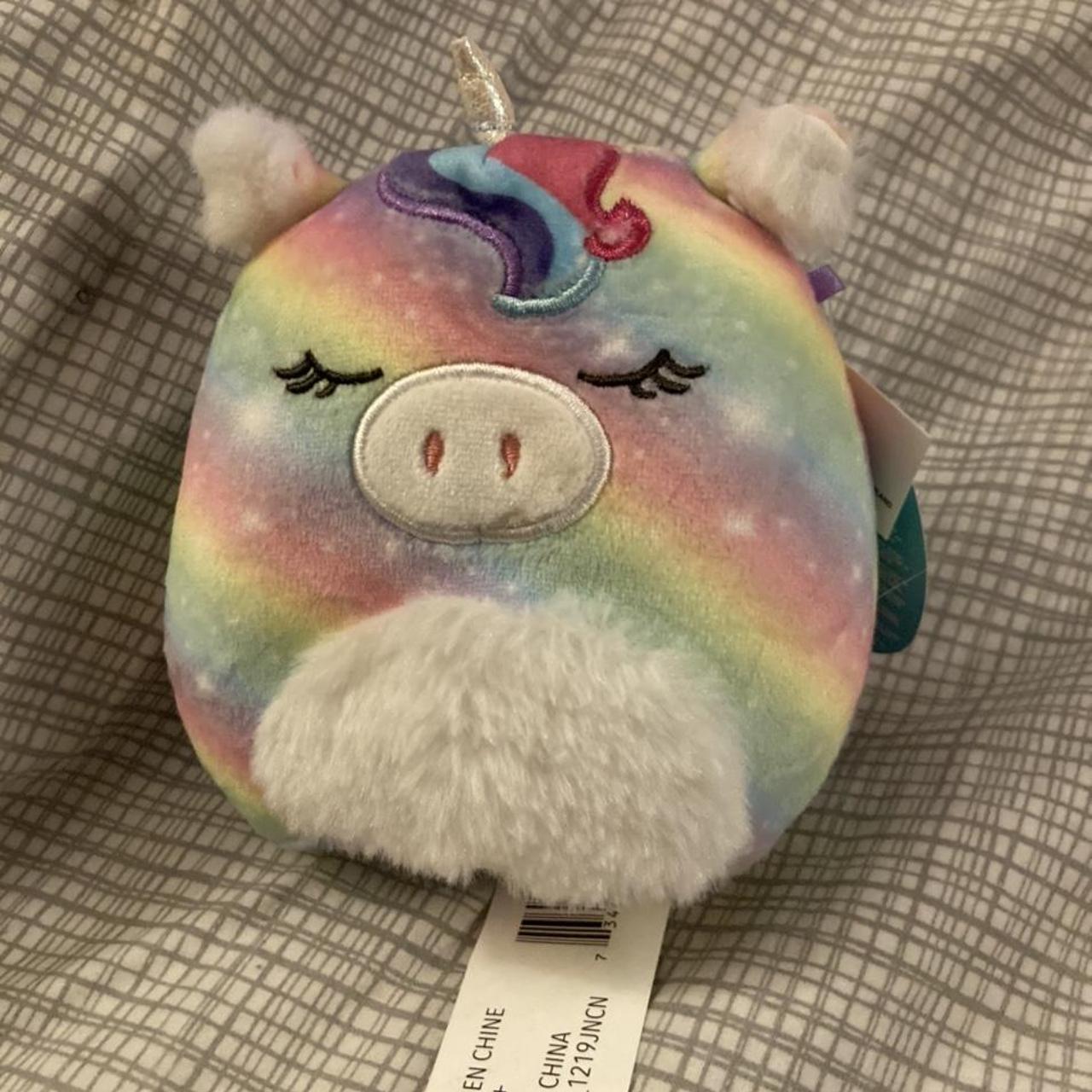 Clarissa 4.5 inch squishmallow BNWT Rainbow... - Depop