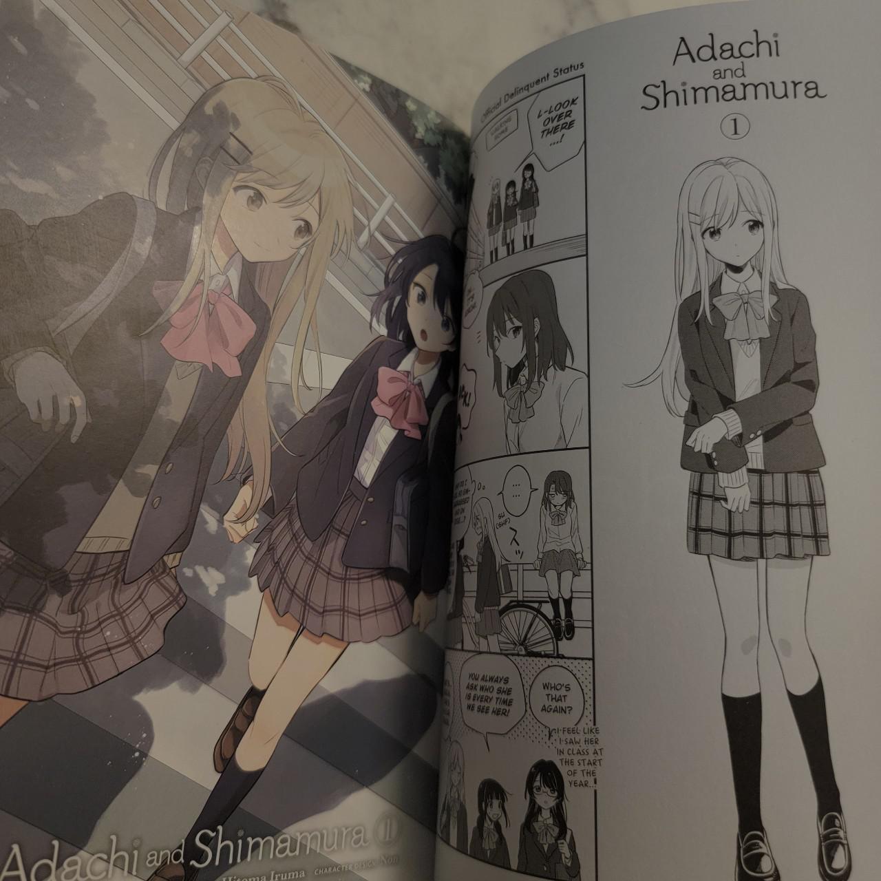 Adachi and Shimamura Light Novel Book Series