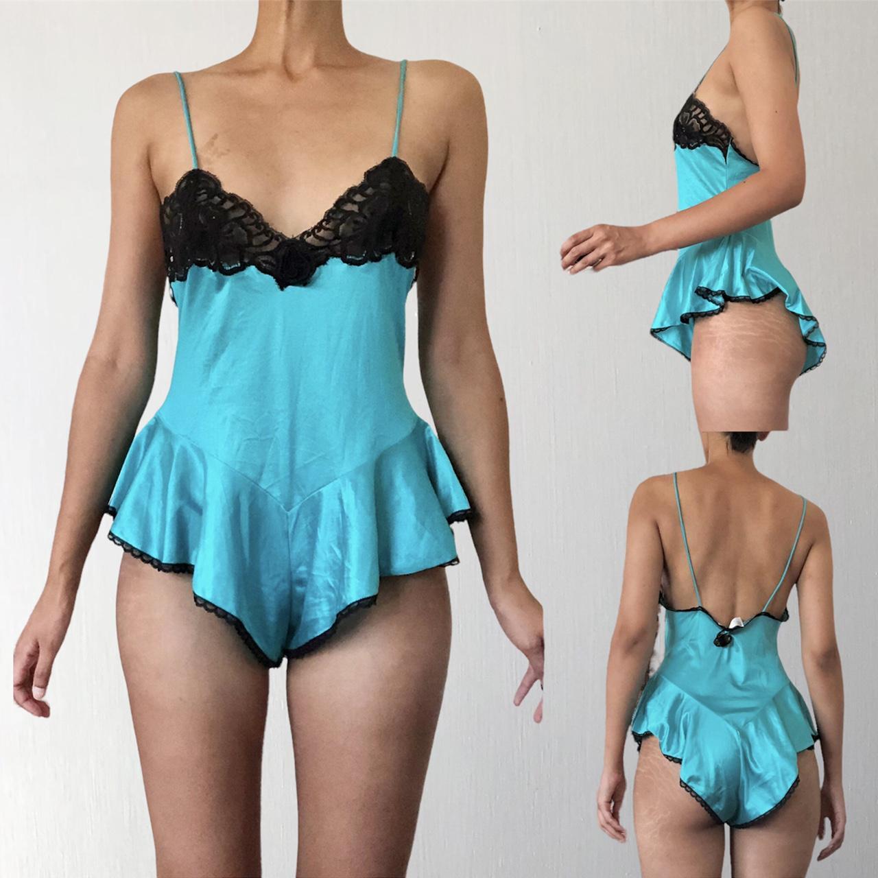 Vintage lingerie bodysuit , flexees type , by Cupid - Depop