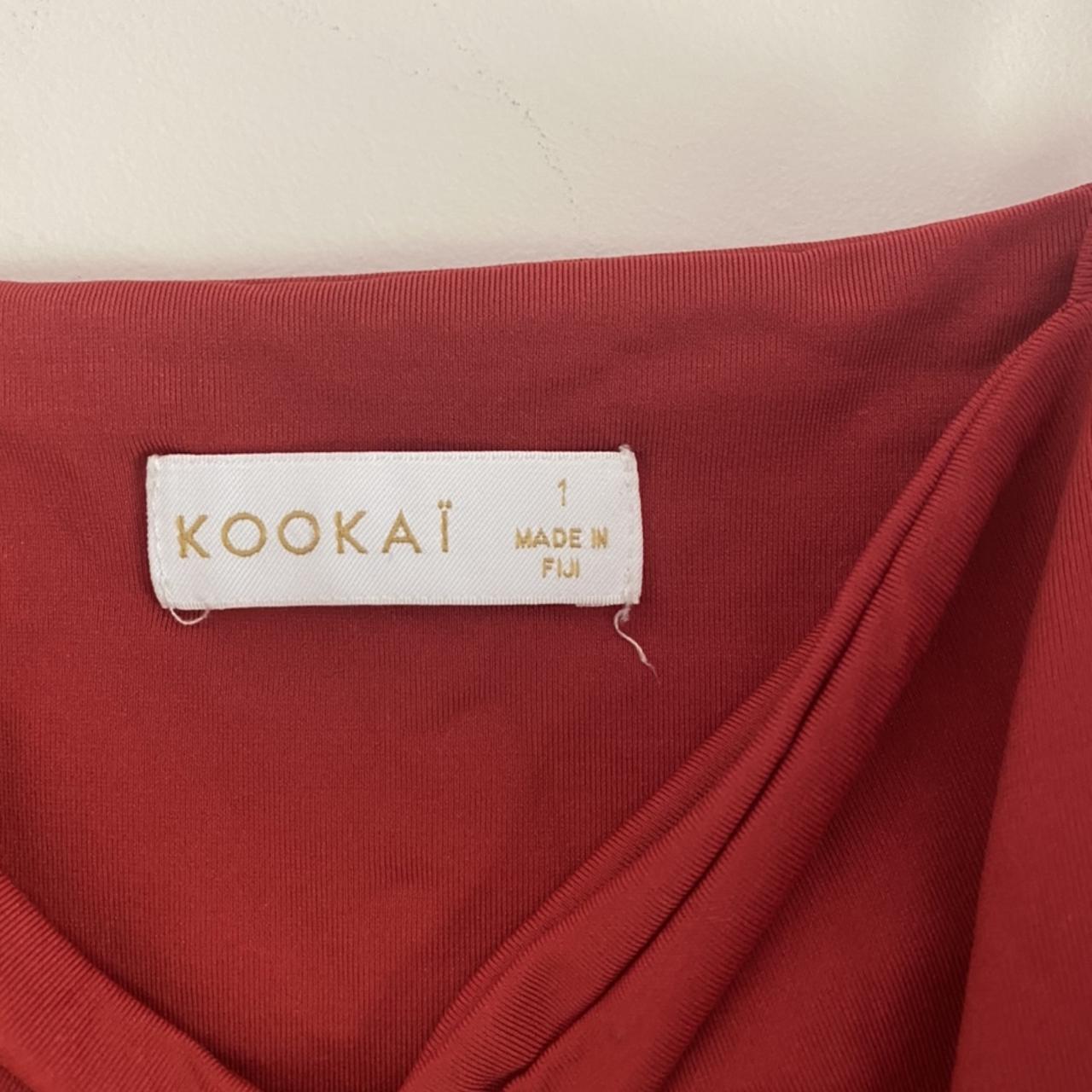 Red Kookai Body Suit Kookai size 1 = size... Depop
