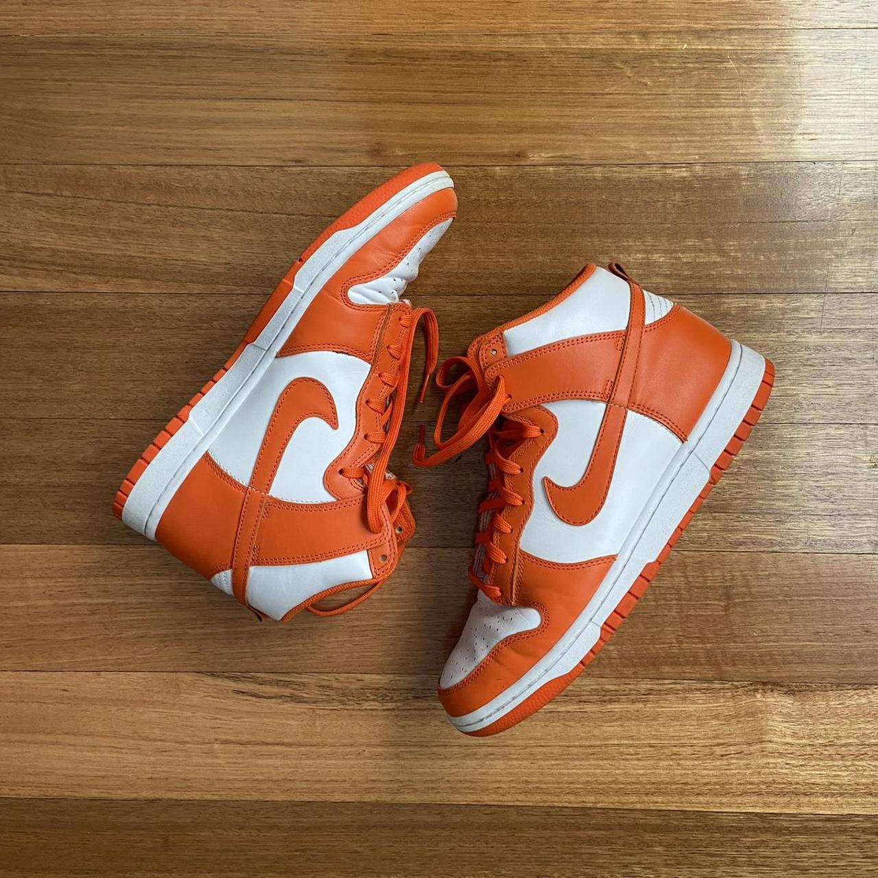 Syracuse dunk highs ! Super clean and bright pair to... - Depop