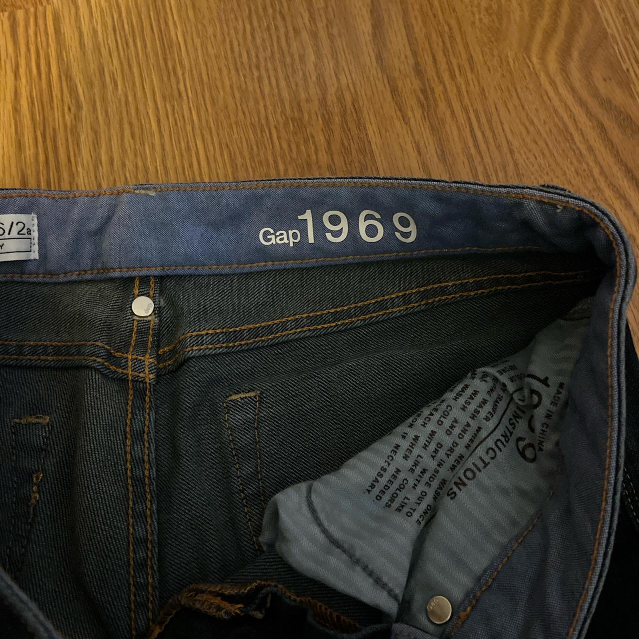 GAP 1969 vintage low rise bootcut flare jeans in... - Depop