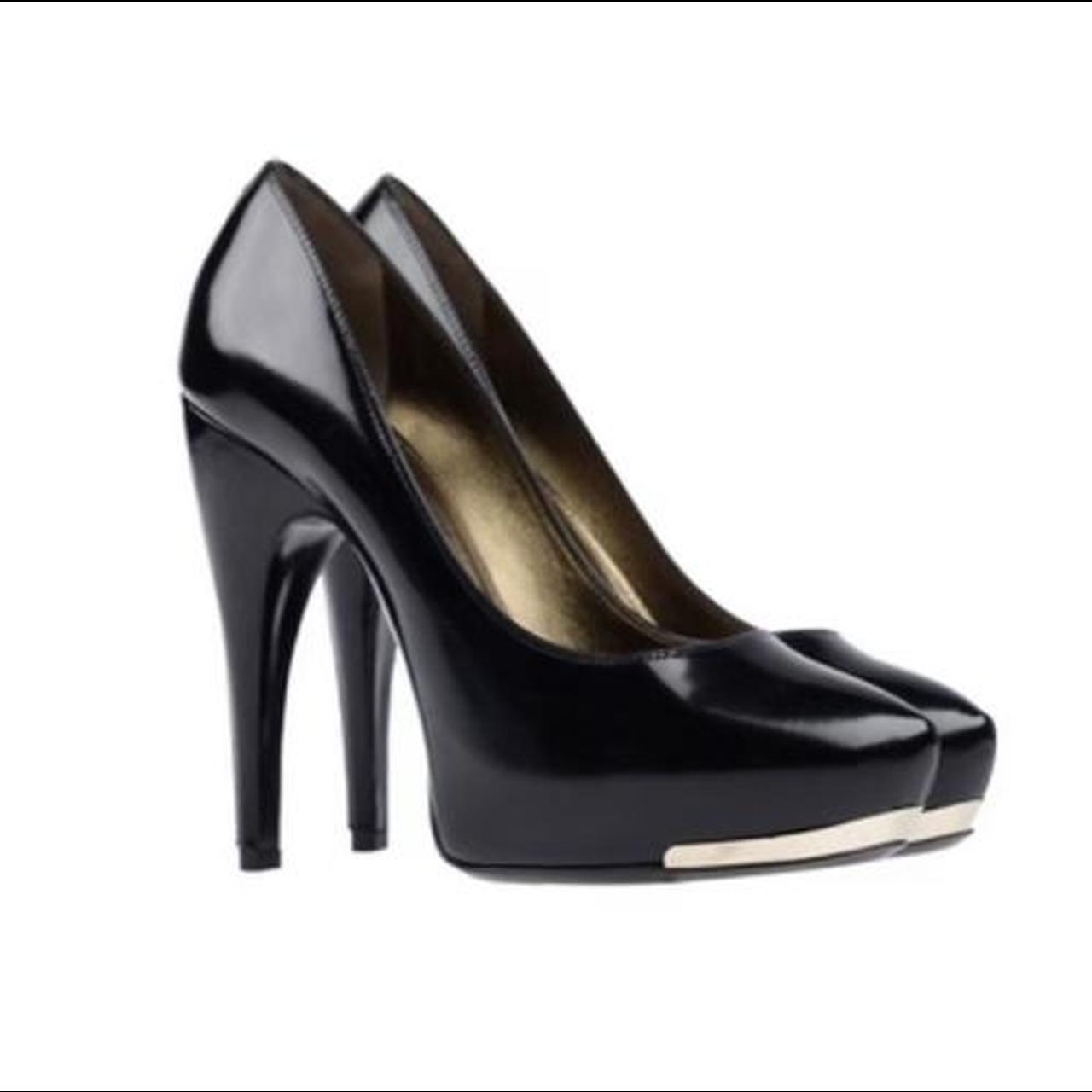 Product Image 1 - lanvin black & gold heels