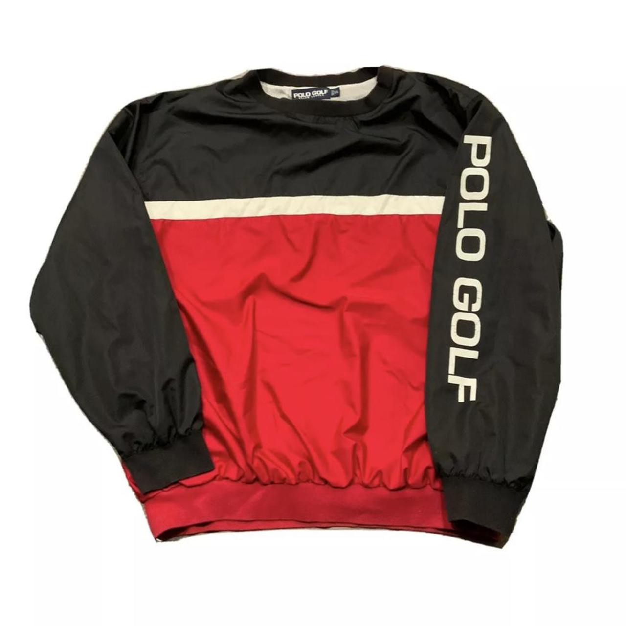 vintage polo golf windbreaker
