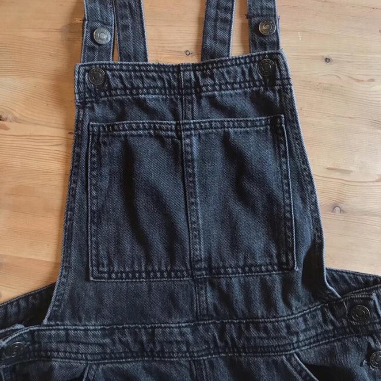 Product Image 3 - Faded, black top shop dungarees