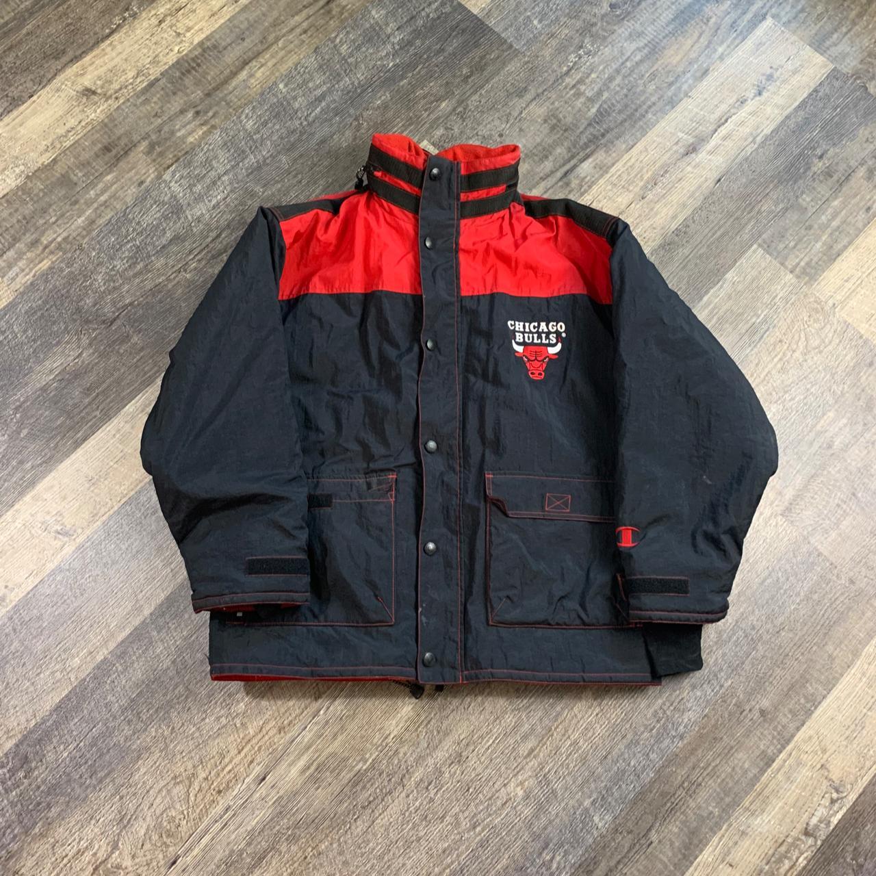 Champion chicago bulls jacket hot sale