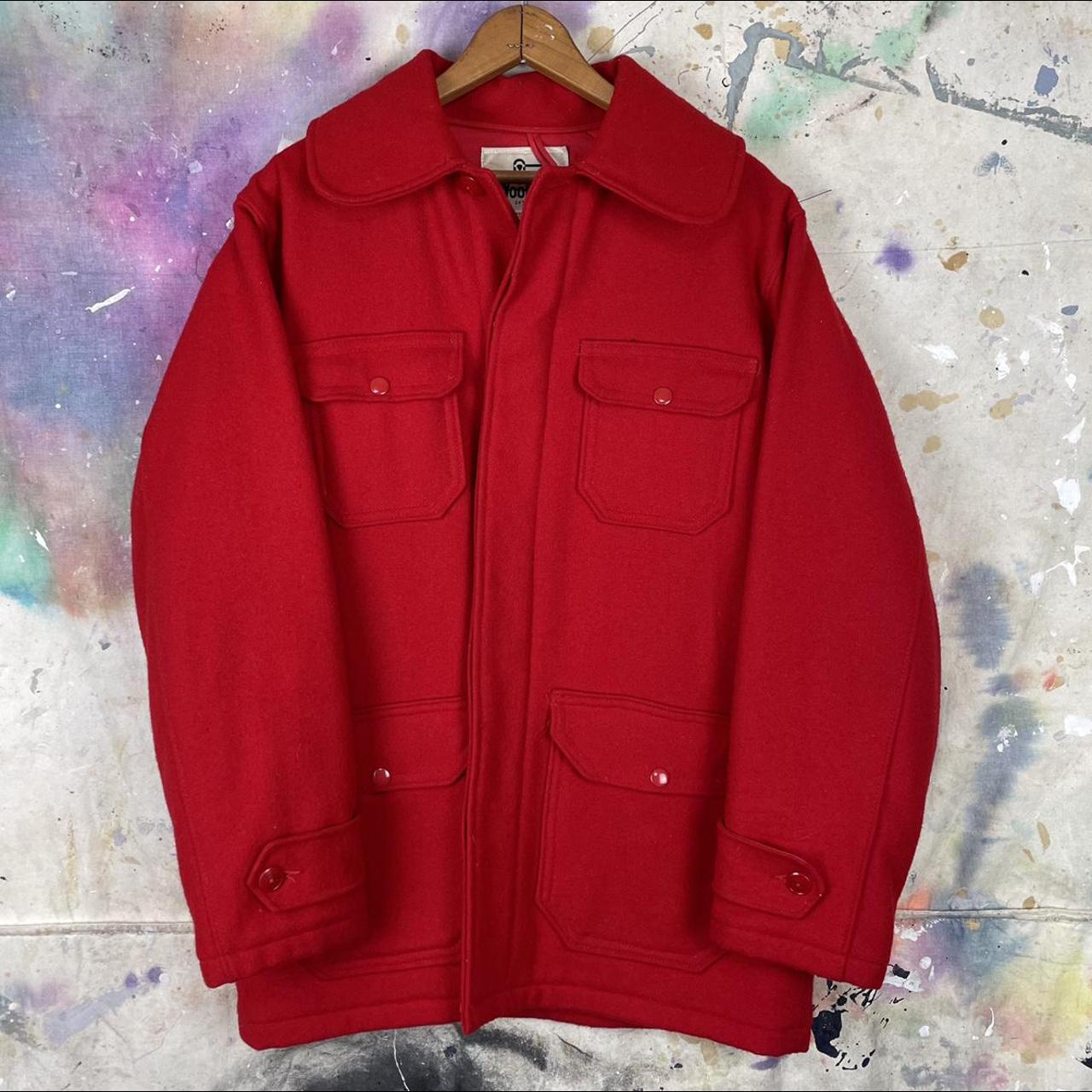 woolrich red coat